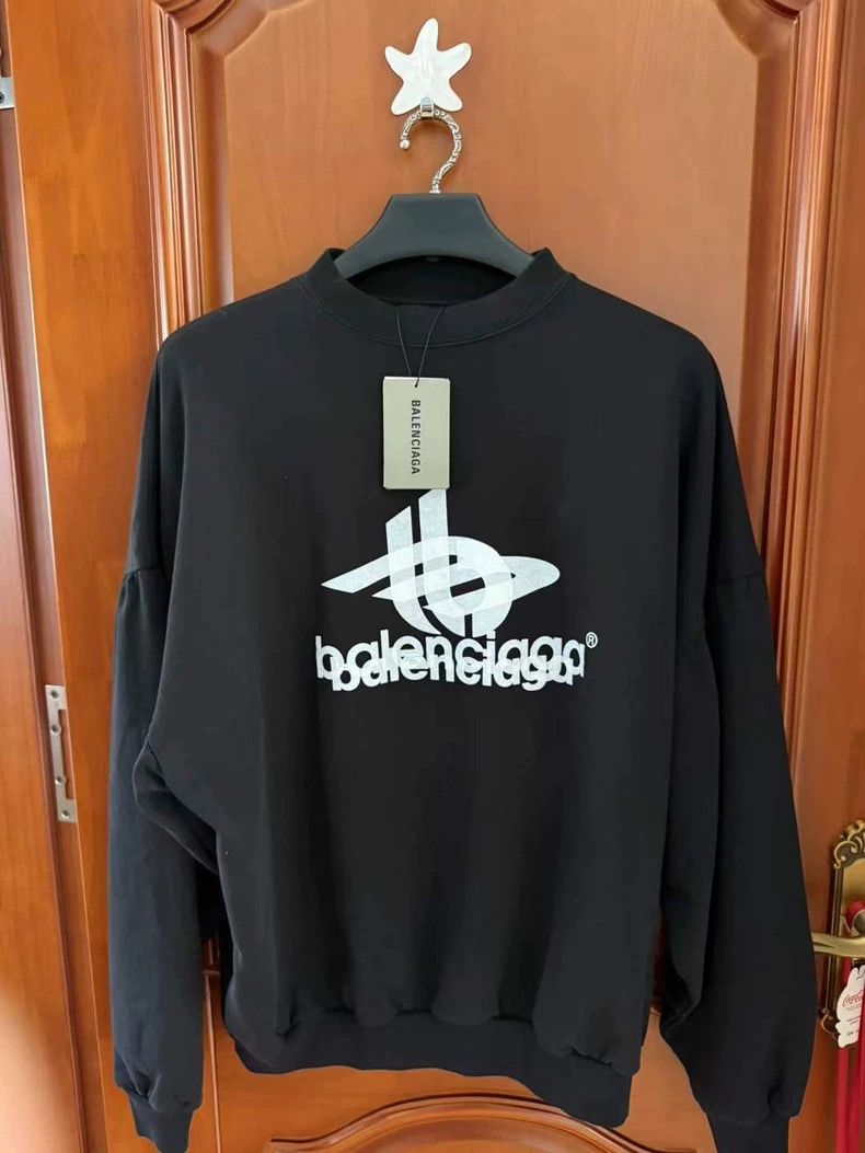 Balenciaga Balenciaga Phantom Logo Long Sleeve - dmc Size US XXL / EU 58 / 5 - 1 Thumbnail