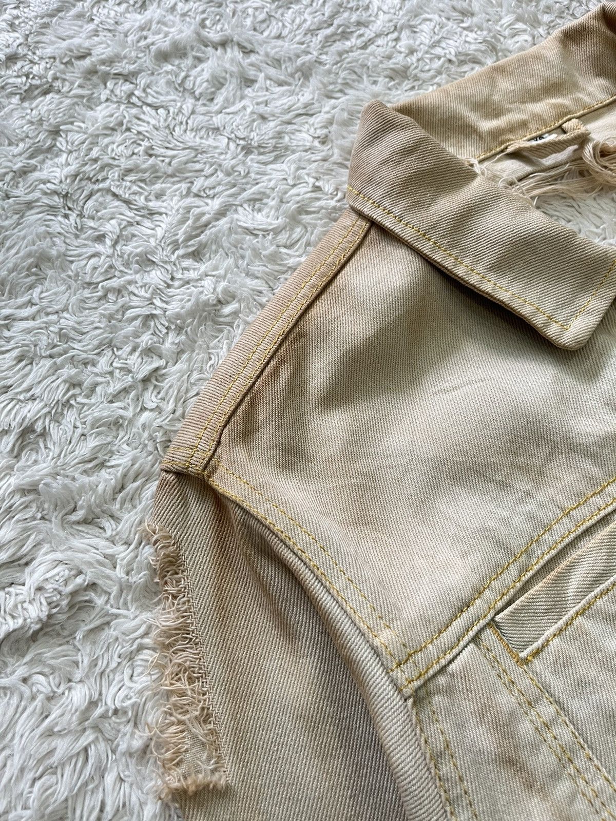Designer × Misbhv misbhv 16ss "drained" distressed design denim jacket Size US XS / EU 42 / 0 - 9 Thumbnail