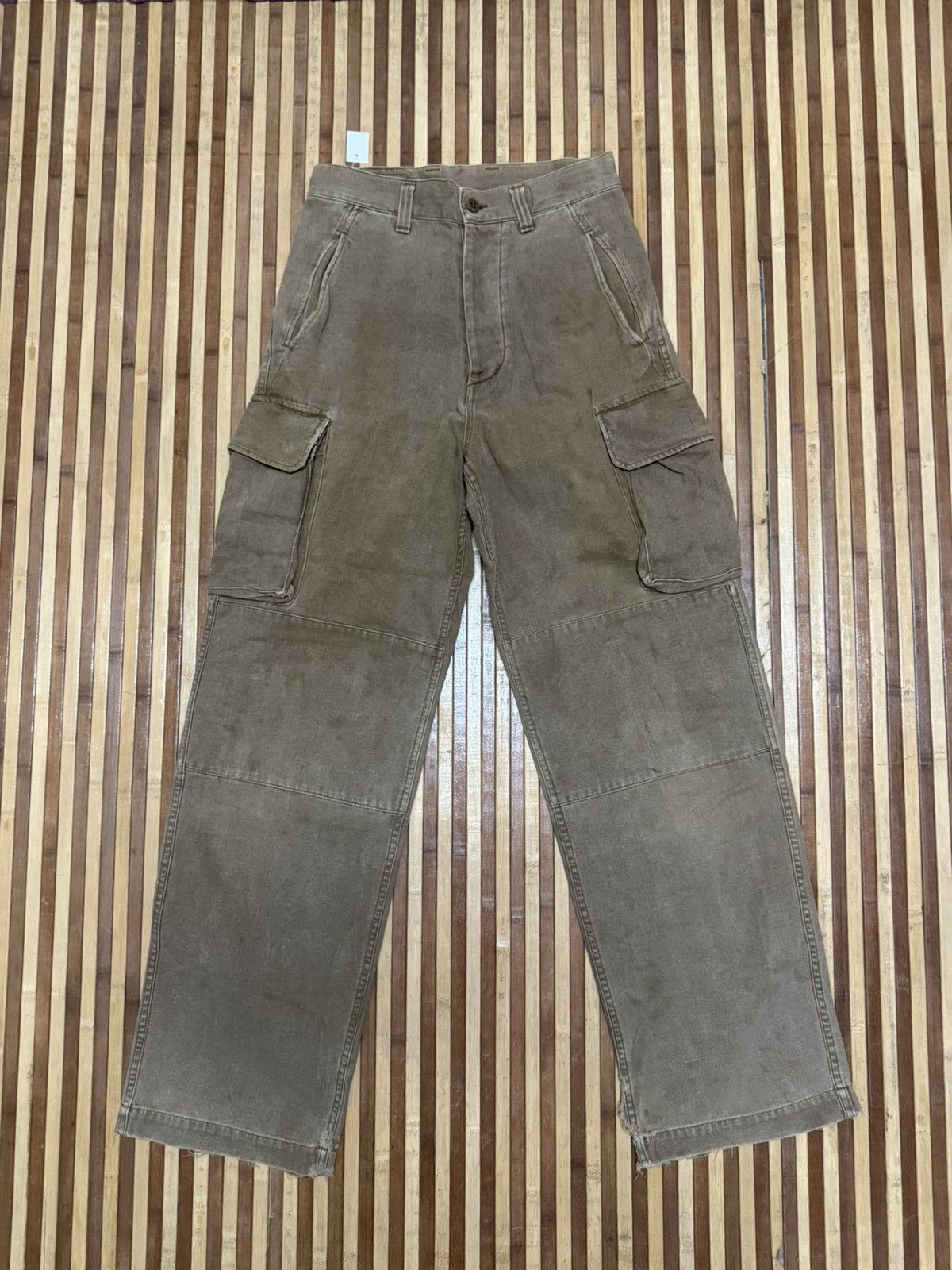 Schott SCHOTT Cargo pants Baggy Style Streetwear Multipocket W27X32 Size US 27 - 2 Thumbnail