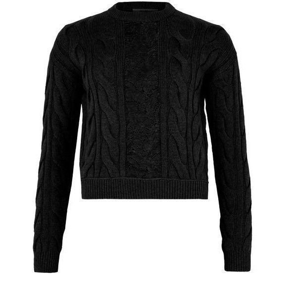 Max Mara MAX MARA Nostoc Black Round Neck Sweater New & Authentic (Wo Size M / US 6-8 / IT 42-44 - 1 Thumbnail