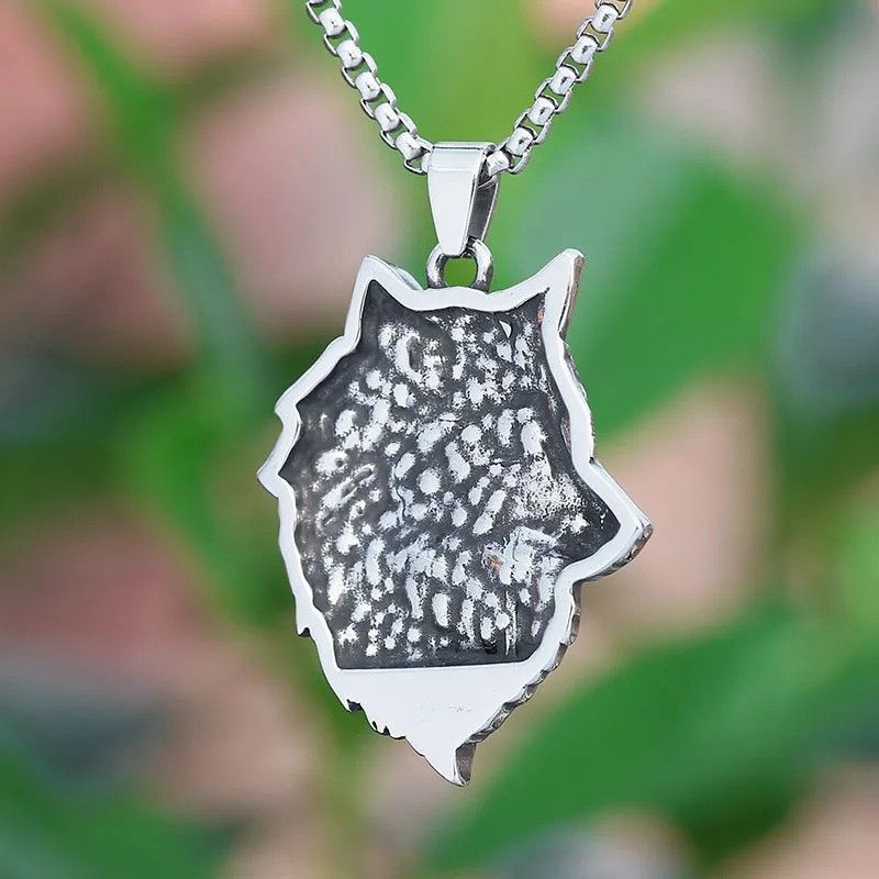 Japanese Brand × Jewelry Retro 3D Wolf Necklace 2025 Size ONE SIZE - 2 Thumbnail