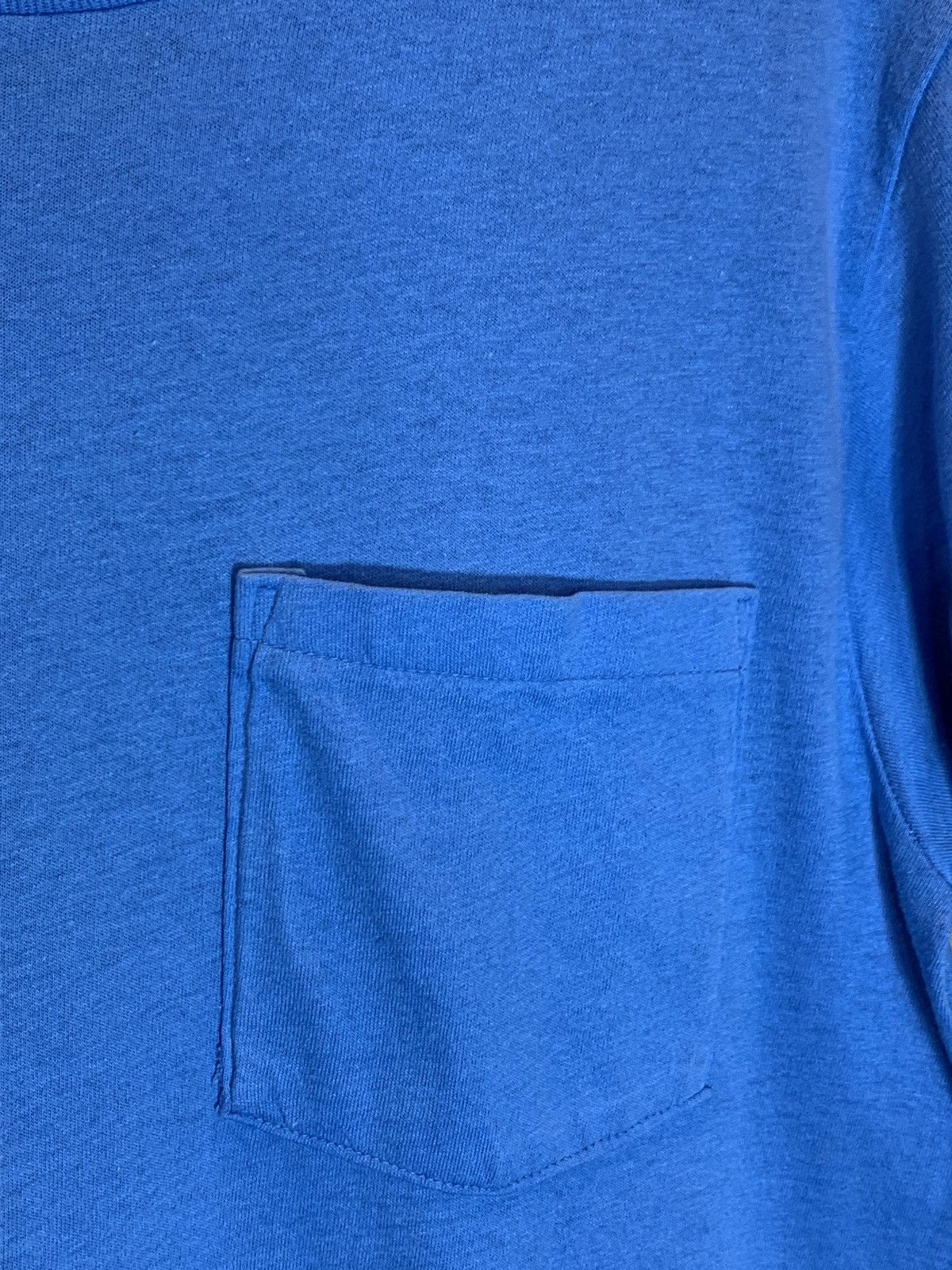 Vintage RARE* Vintage 70’s Single Stitch USA-Made Blank Pocket Shirt Size US S / EU 44-46 / 1 - 5 Thumbnail