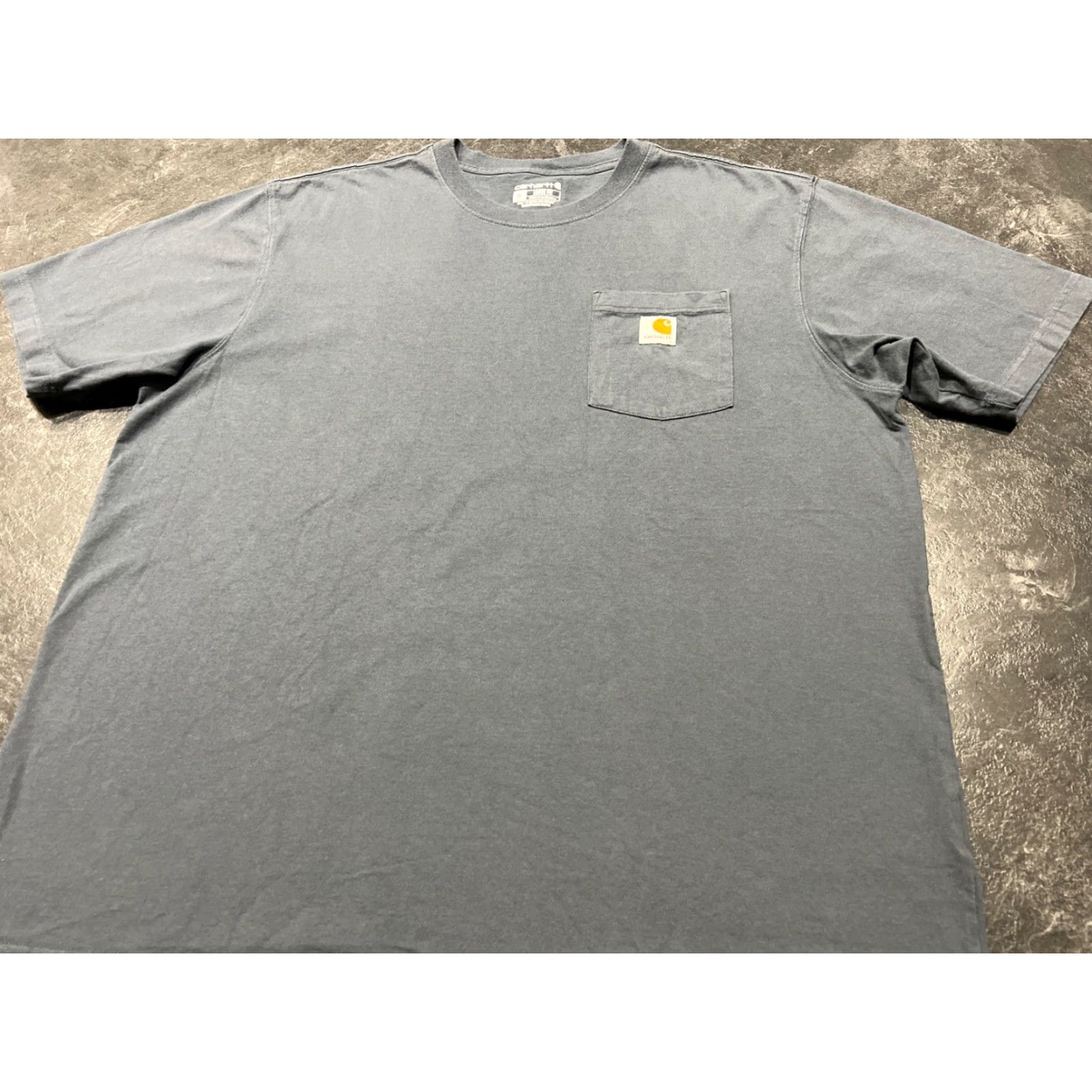 Carhartt VINTAGE Carhartt Shirt Men XL Gray Pocketed Short Sleeve Cotton K87M Outdoor 90s Mens Size US XL / EU 56 / 4 - 2 Thumbnail