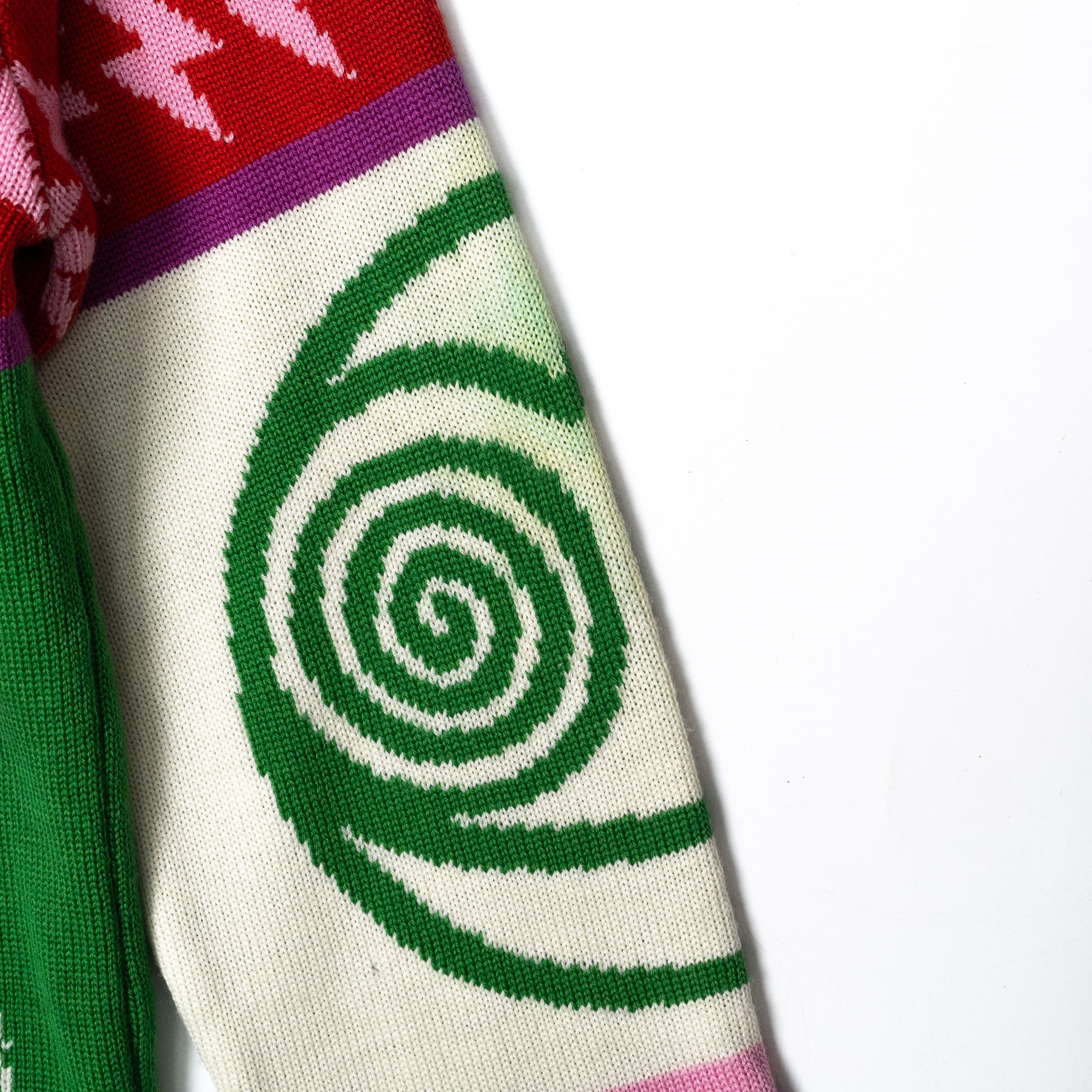 Walter Van Beirendonck Walter Van Beirendonck Duk-Duk knit Hood Zip Up Size US S / EU 44-46 / 1 - 7 Thumbnail