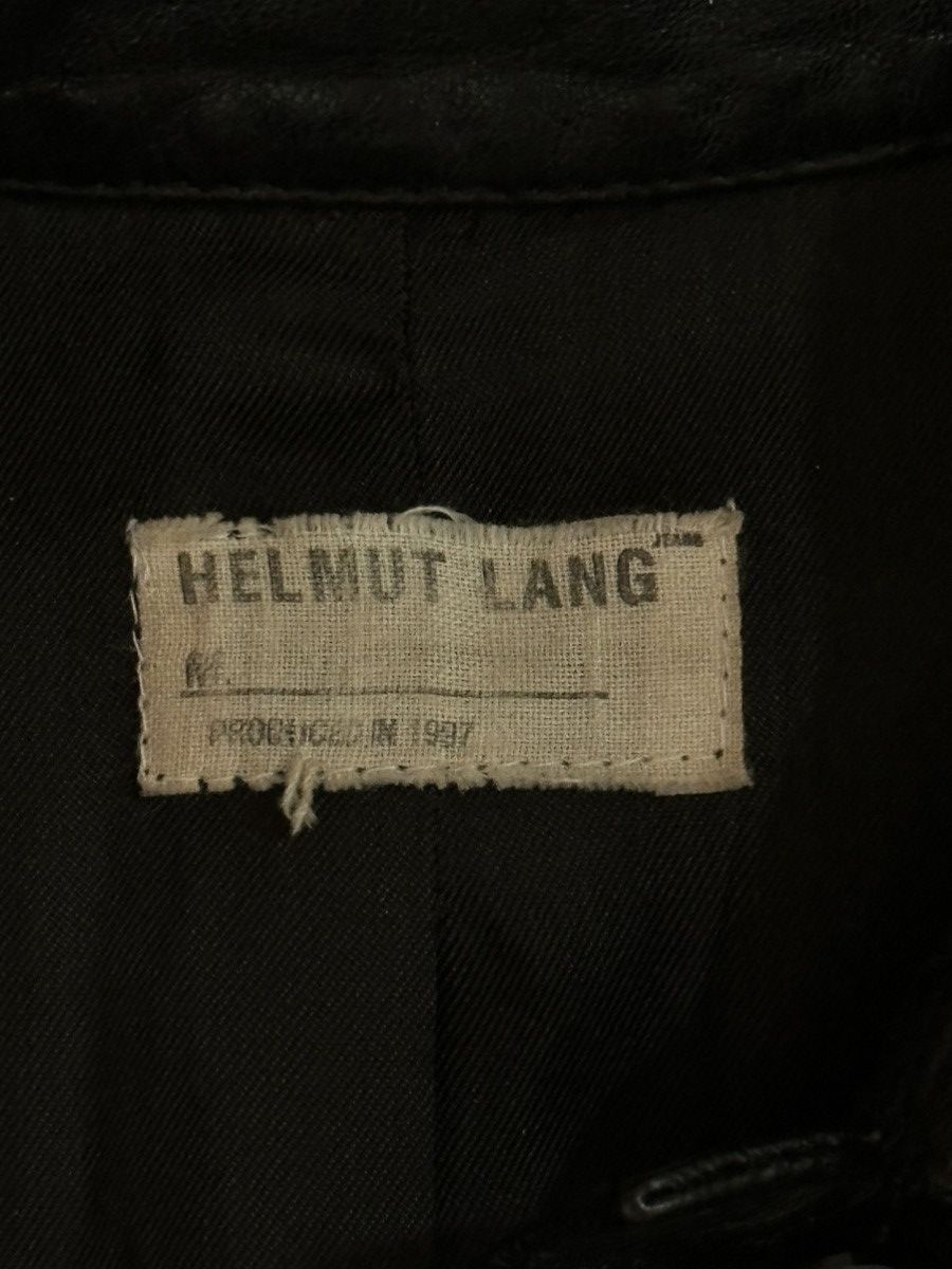 Helmut Lang Helmut Lang 1997 Leather Shirt Dress Size S / US 4 / IT 40 - 12 Thumbnail