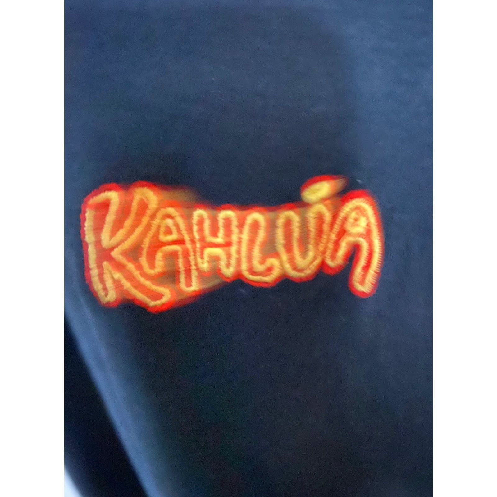 Vintage Kahlua Polo Shirt Black L Mens Large Zip Bar Party Deliscious Size US L / EU 52-54 / 3 - 5 Thumbnail
