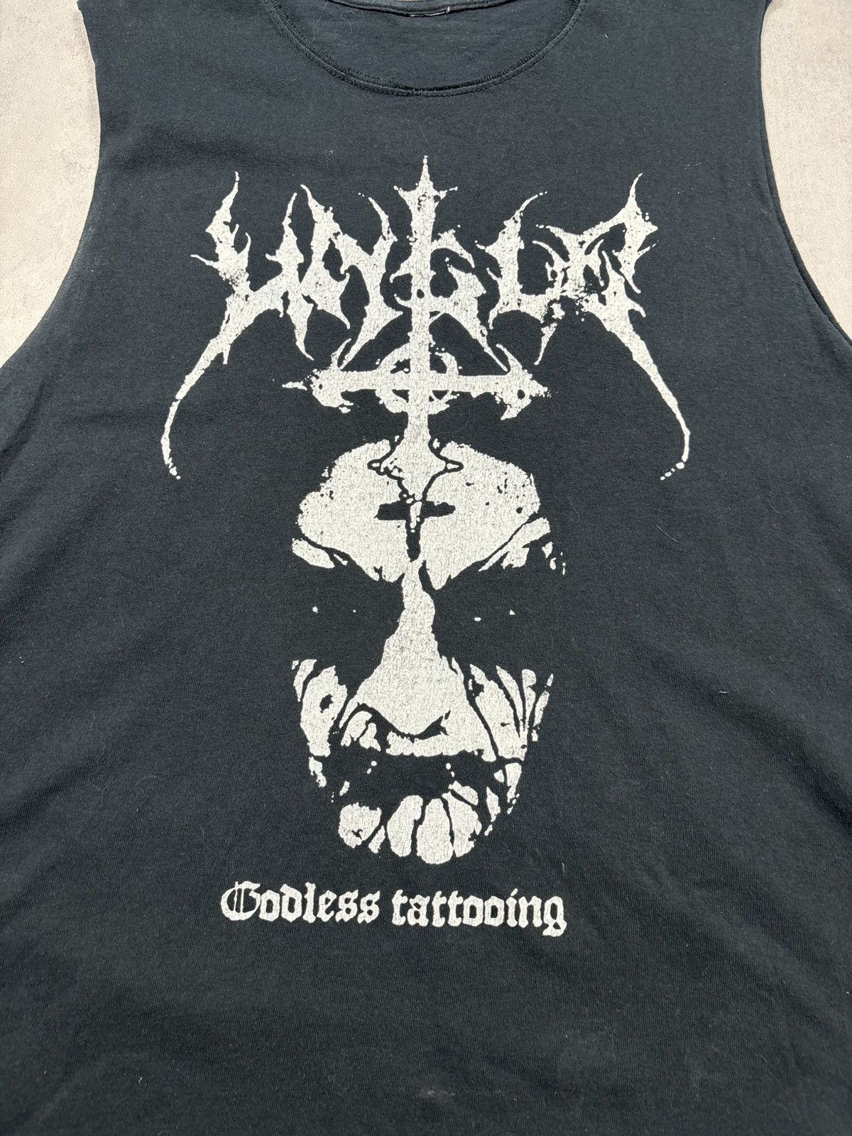 Band Tees Vintage Watain Uncle Black Metal Tank Top Band Shirt L 00s Size US L / EU 52-54 / 3 - 6 Thumbnail