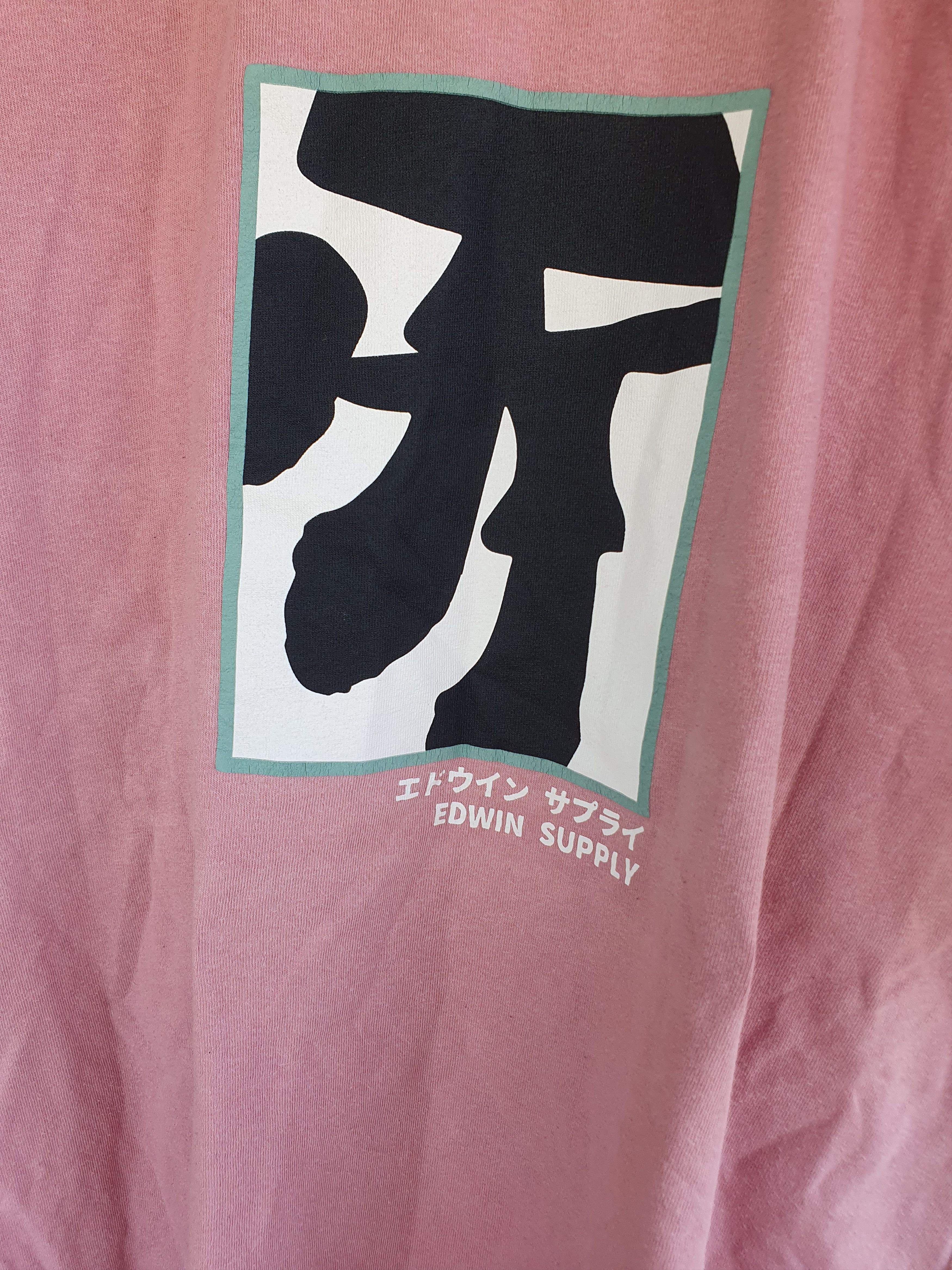 Edwin Edwin Shrooms Dusty Rose t-shirt sz L Size US L / EU 52-54 / 3 - 2 Thumbnail
