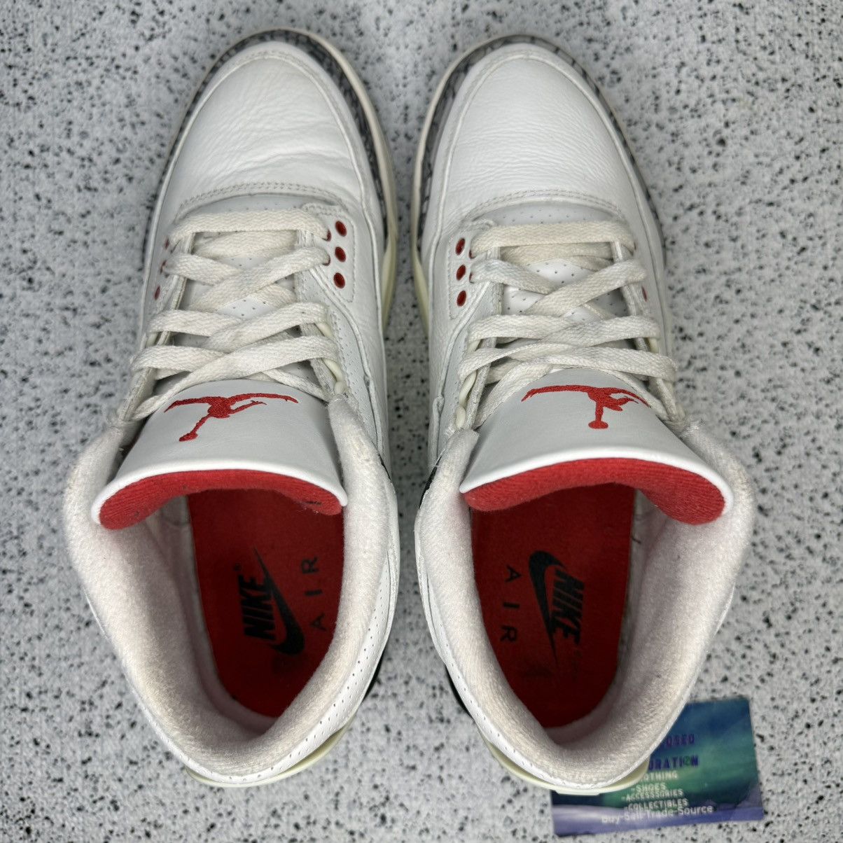 Jordan Brand Jordan 3 White Cement Reimagined 8 Men Size US 8 / EU 41 - 4 Thumbnail