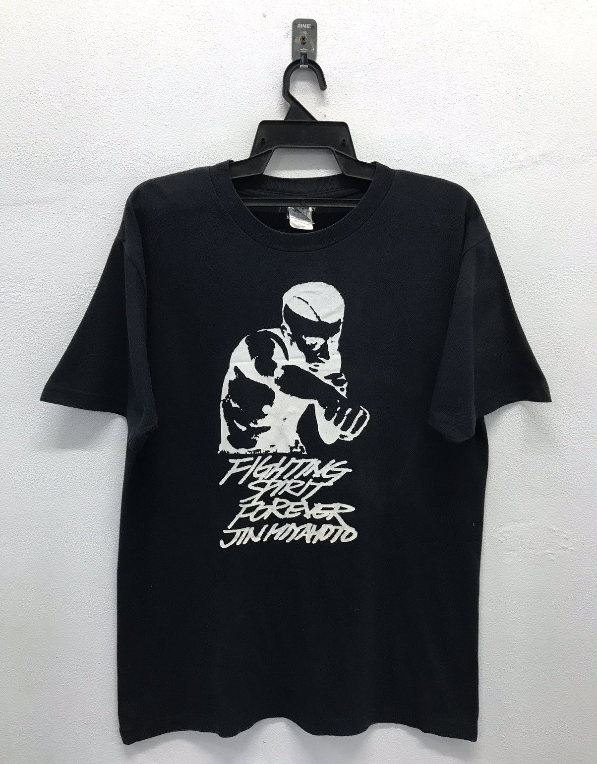 Vintage Vintage Fighting Spirit Forever Jin Miyamoto Shirt Size US L / EU 52-54 / 3 - 1 Thumbnail