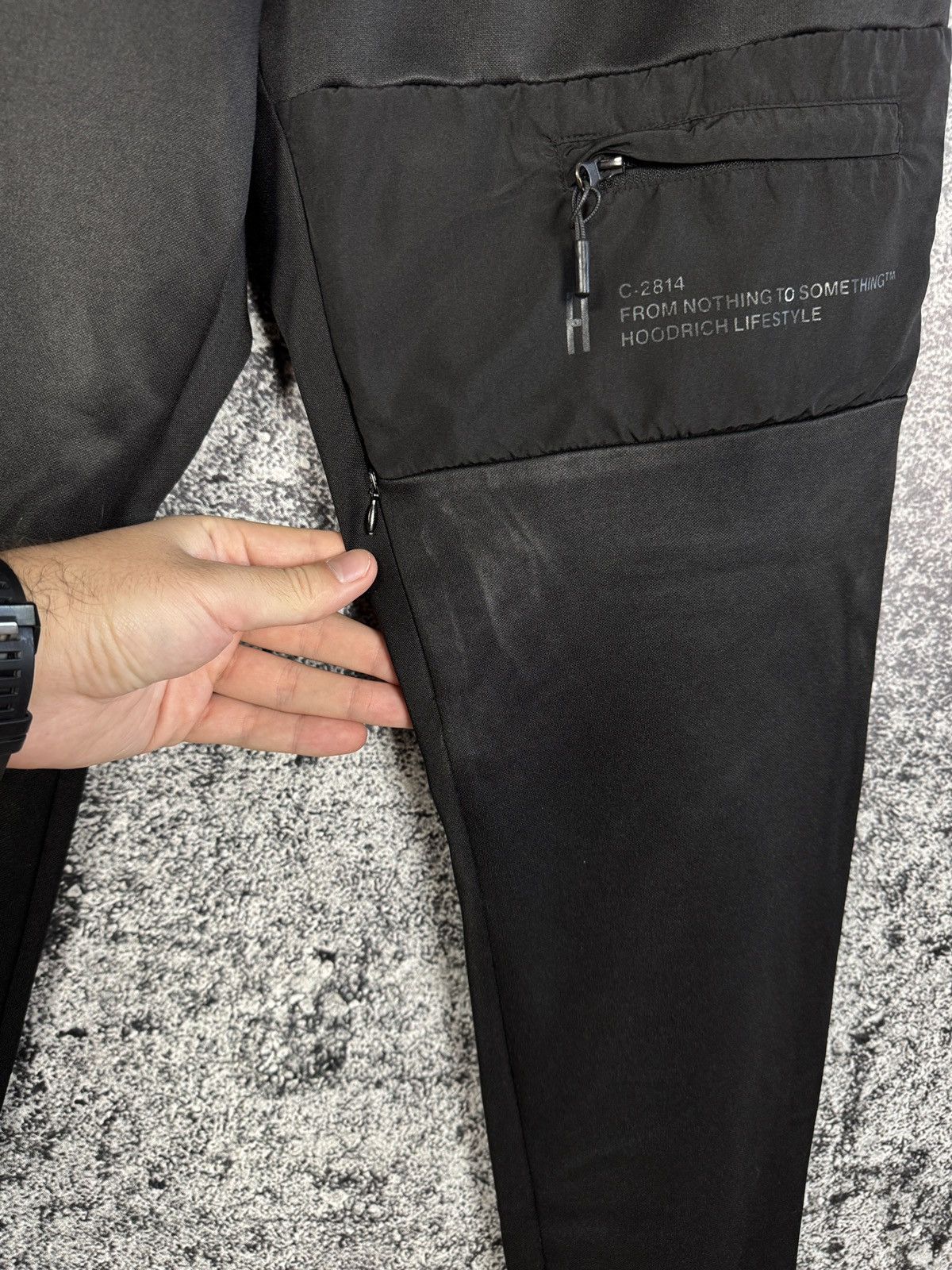Hoodrich Men’s Hoodrich Track Pants Streetwear Vintage Black Size L Size US 36 / EU 52 - 21 Thumbnail