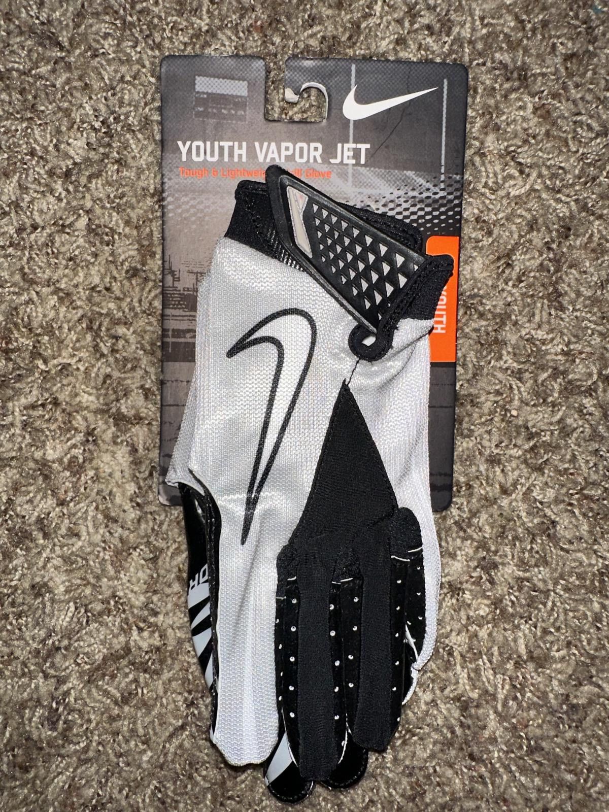 Nike Boys Youth VaporJet Magnigrip Football Receiver Gloves