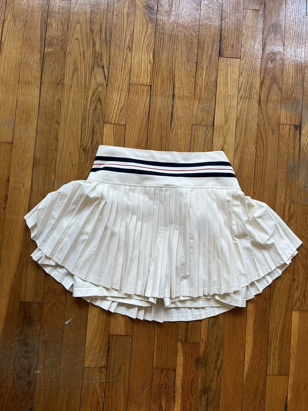 Fila Fila Seamless Skorts white tennis skirt cheerleading yoga Size 32" / US 10 / IT 46 - 6 Thumbnail