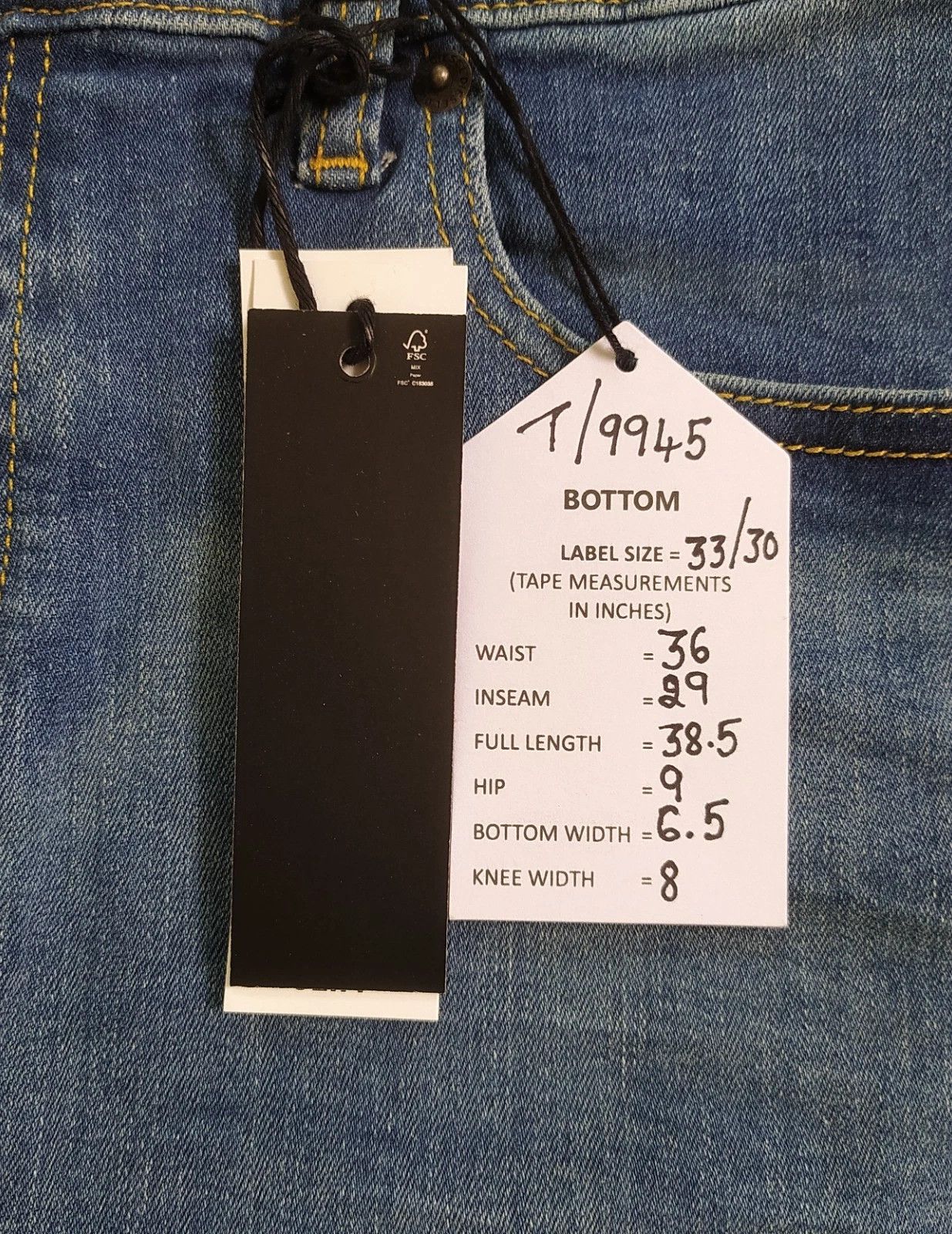 Diesel Diesel D-LUSTER L.30 MENS JEANS T/9945 Size US 33 - 6 Thumbnail