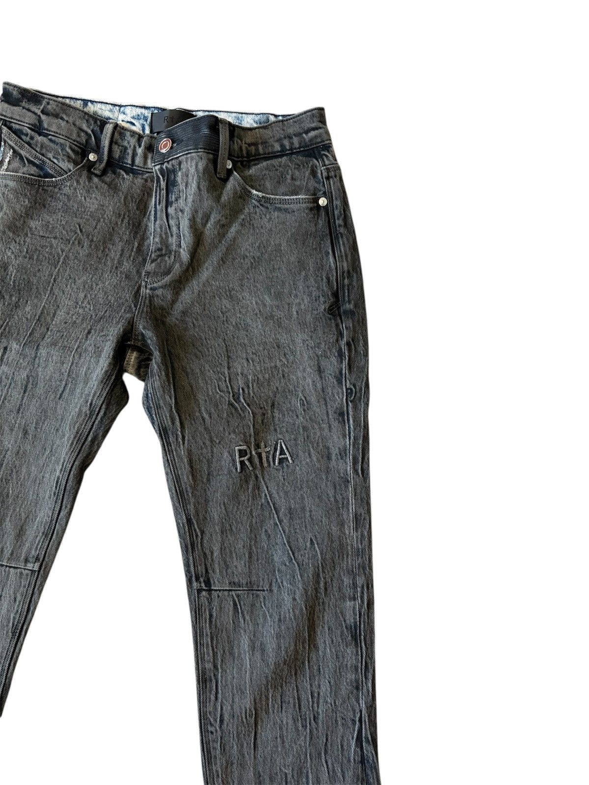Rta Blue wax coated rta jeans Size US 30 / EU 46 - 2 Thumbnail