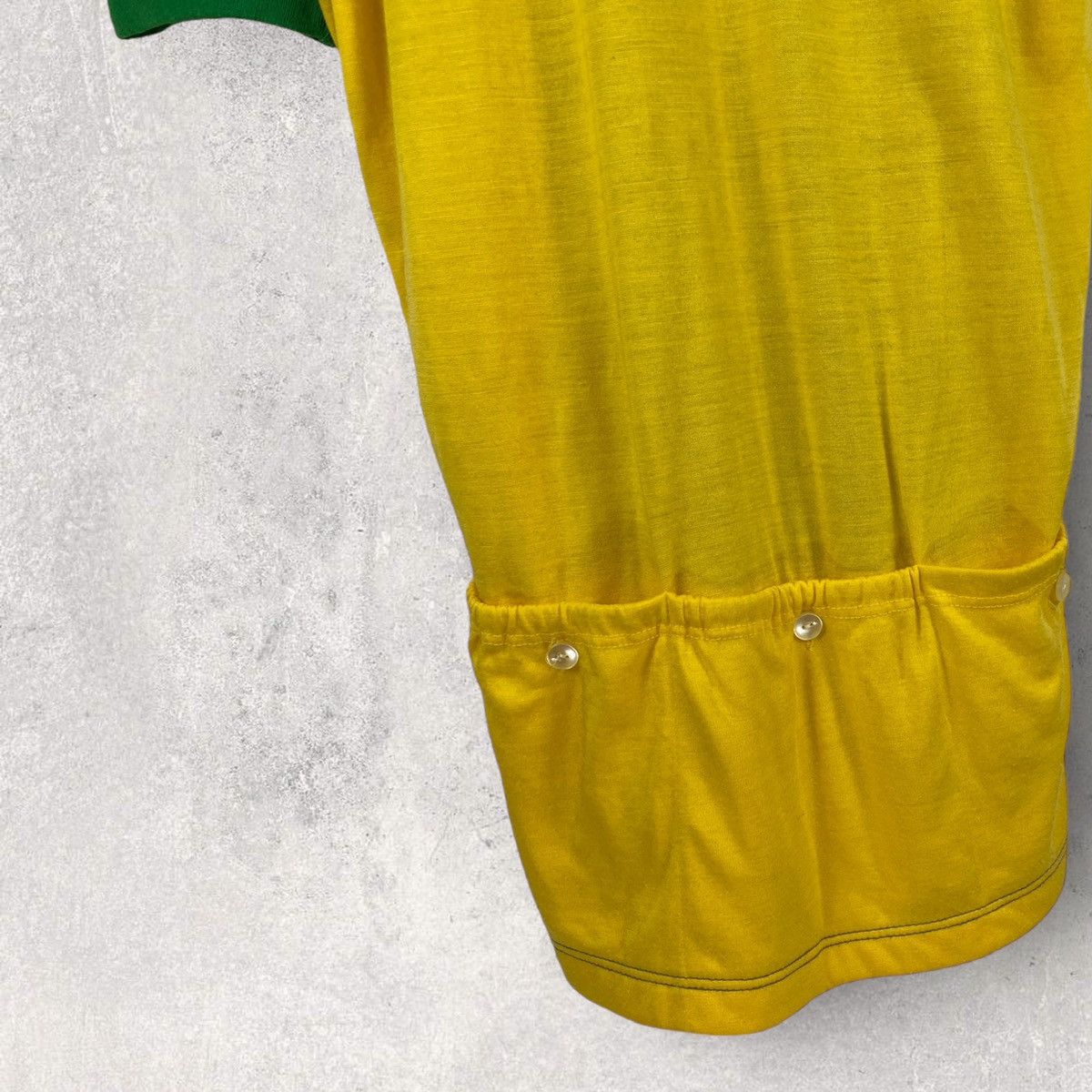 Le Coq Sportif × Vintage Vintage 60s 70s Le Coq Sportif Cotton Cycling Jersey France Size US M / EU 48-50 / 2 - 4 Thumbnail