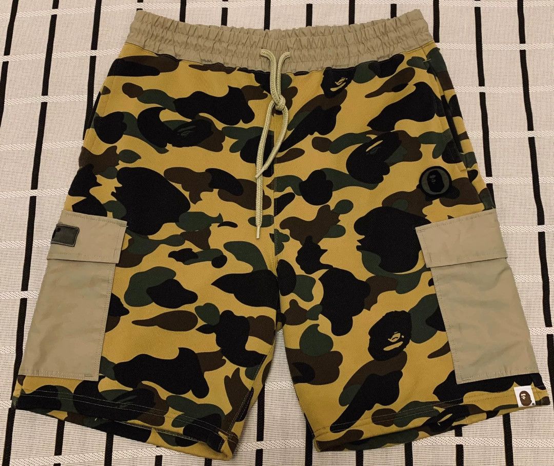 Bape Bape Camo Yellow Casual Pants L Men Size US 34 / EU 50 - 1 Thumbnail