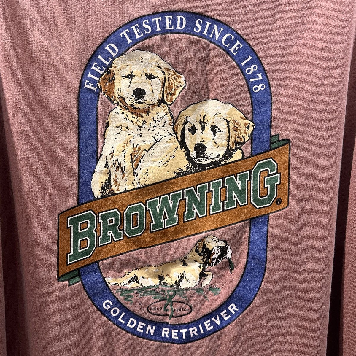Vintage Browning Golden Retriever Promo Size US L / EU 52-54 / 3 - 3 Thumbnail