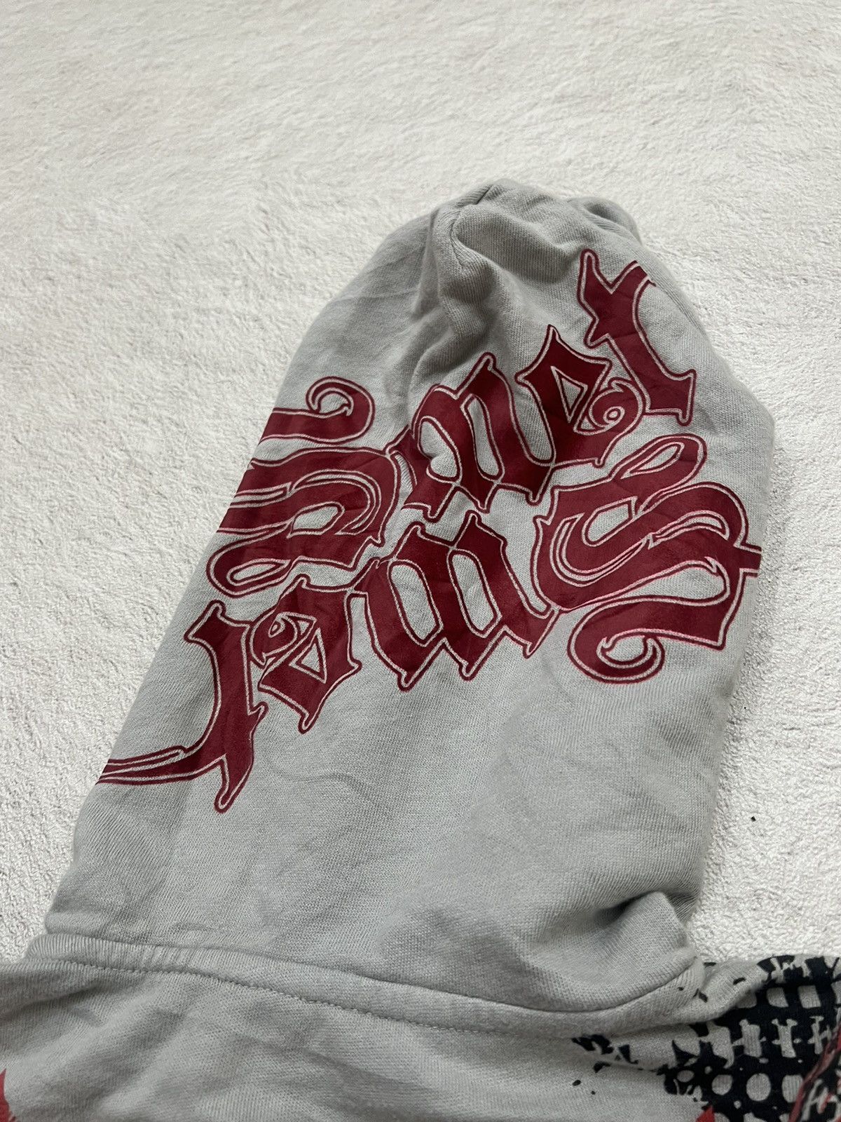 Number (N)ine 2000s Japanese Christian Audigier Poem Skull Zip y2k Lgb Size US S / EU 44-46 / 1 - 7 Thumbnail