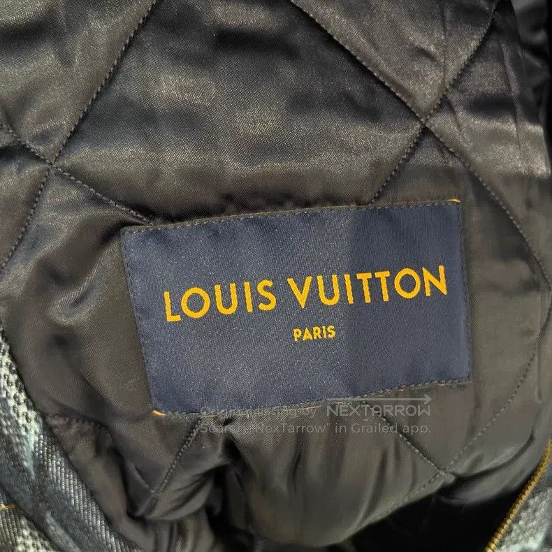 Louis Vuitton Louis Vuitton Diamond check denim jacket Size US L / EU 52-54 / 3 - 3 Thumbnail