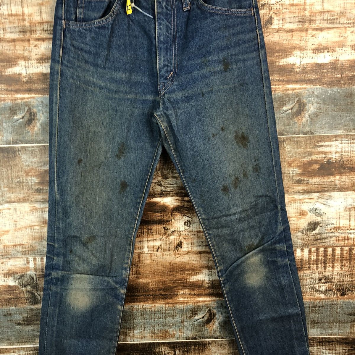 Big John DL Big John vintage Blue Denim Pants #C621 Size US 28 / EU 44 - 5 Thumbnail