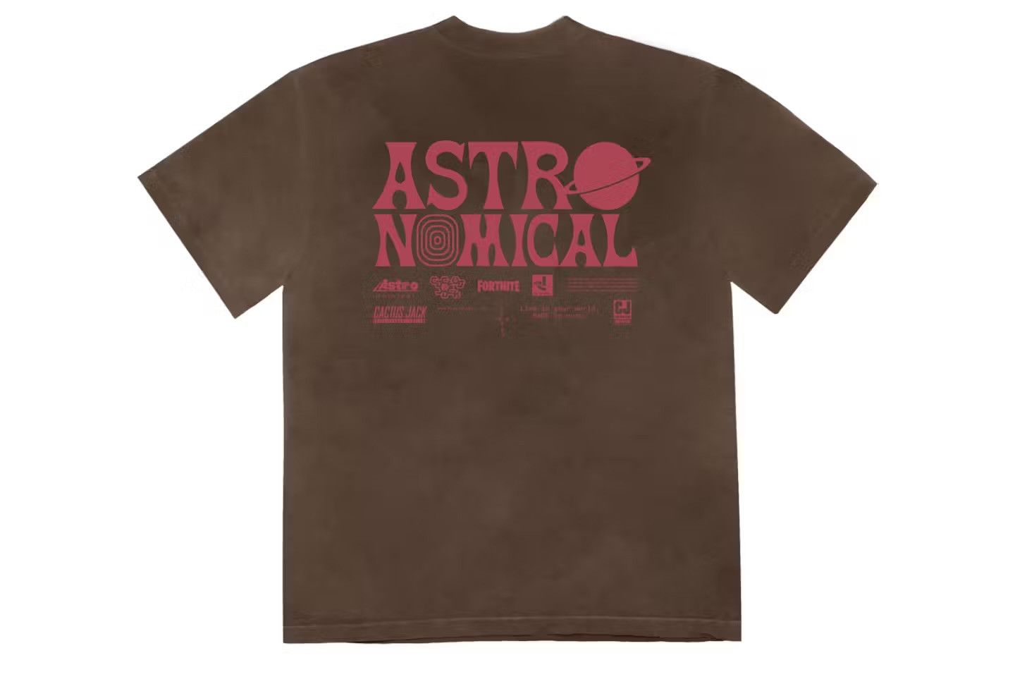 Travis Scott Travis Scott World Event T-Shirt “Brown” Size US XL / EU 56 / 4 - 8 Thumbnail