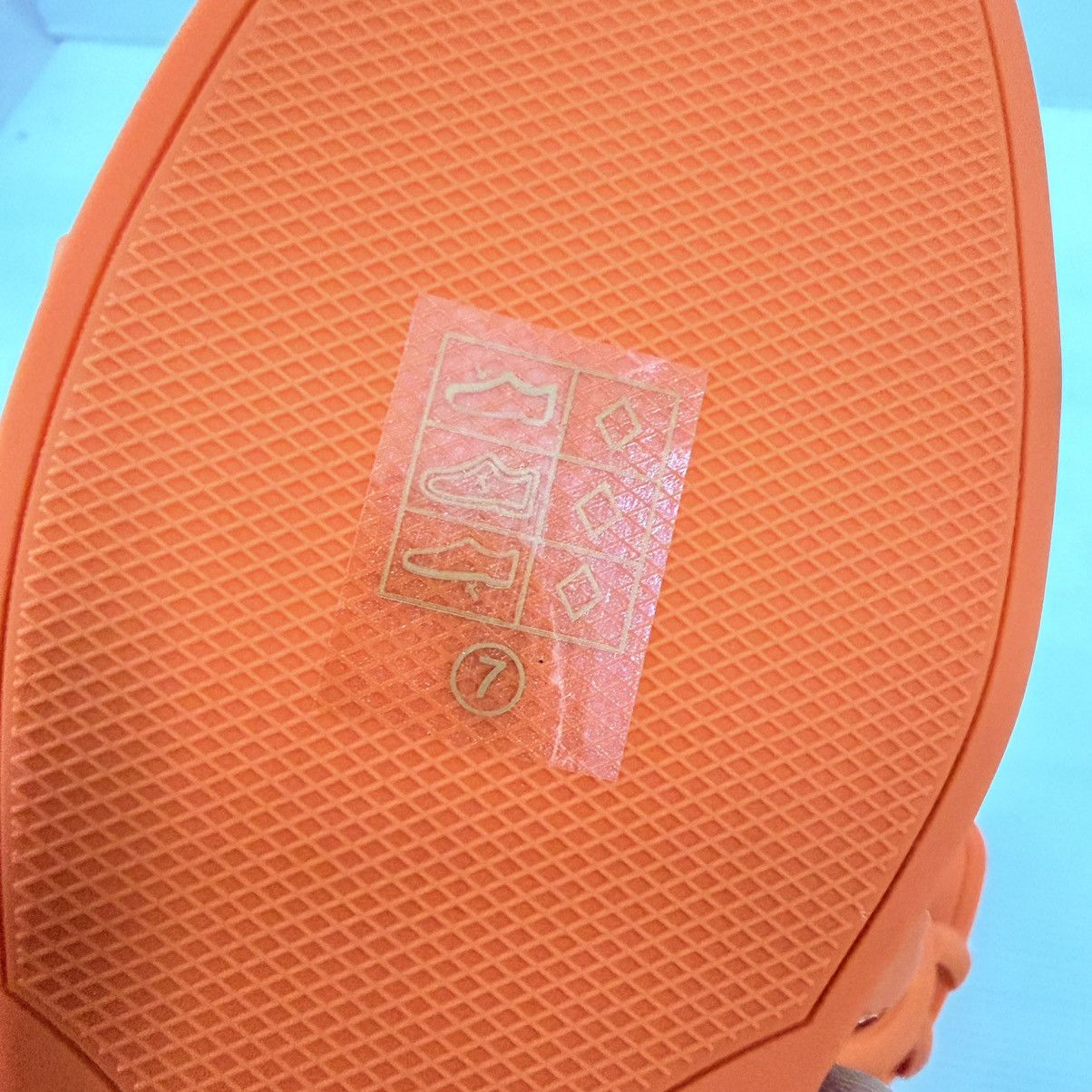 Gucci Gucci Rubber Interlocking G Slide Sandals Persimmon Orange Size US 8 / IT 38 - 7 Thumbnail
