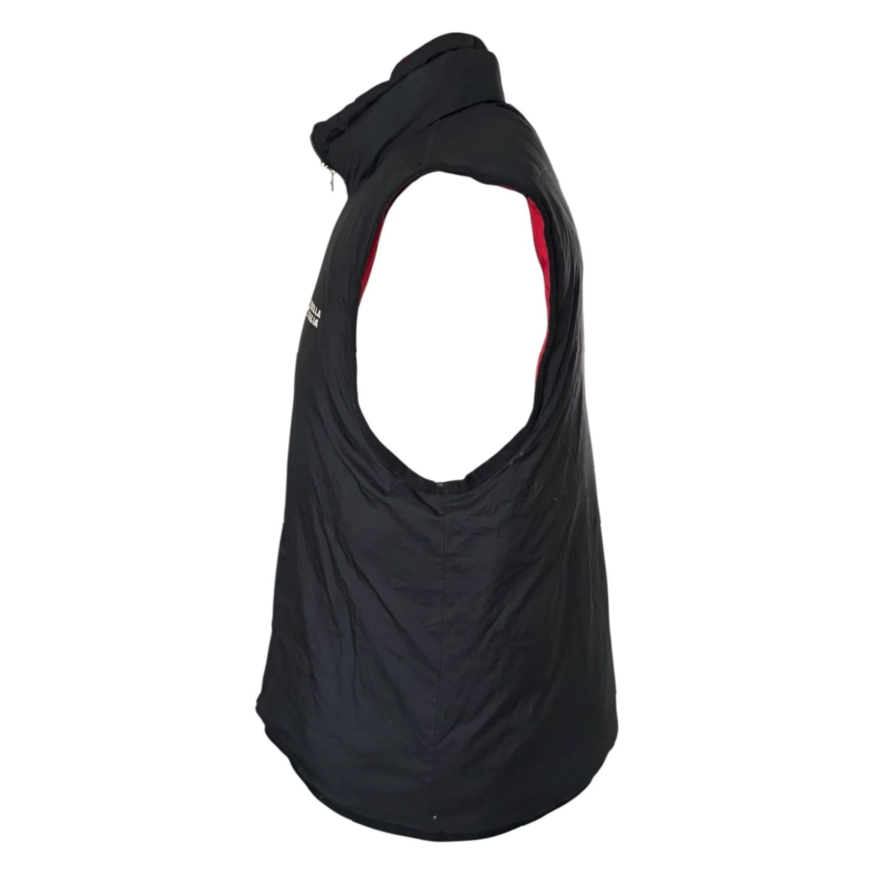 Fila Fila Biella Italia Puffer Gilet / Vest Red L Full Zip Pockets Men's Vest Size US L / EU 52-54 / 3 - 6 Thumbnail