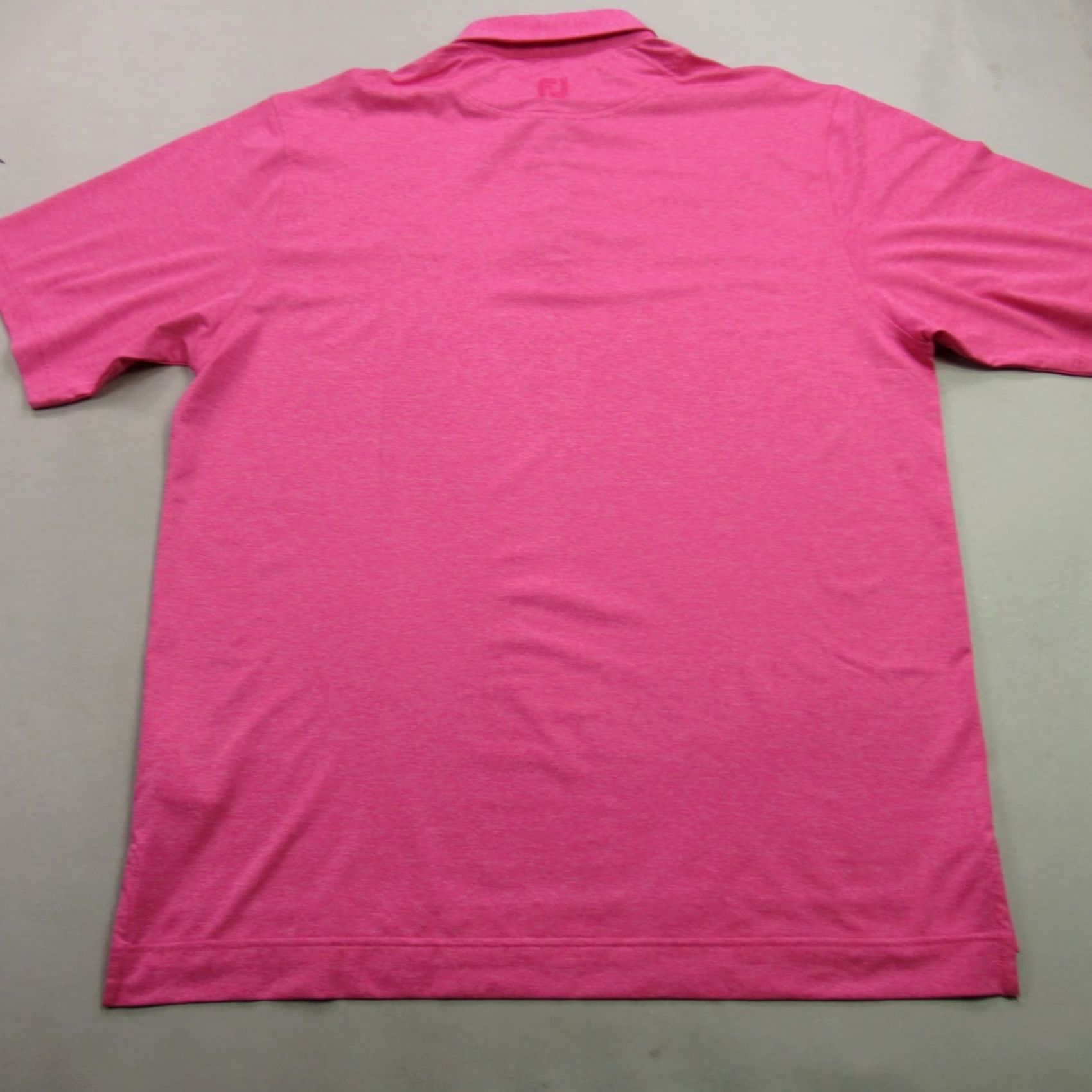 Footjoy Footjoy Golf Polo Shirt Mens Large Short Sleeve Lightweight Outdoors Pink Size US XXL / EU 58 / 5 - 6 Thumbnail
