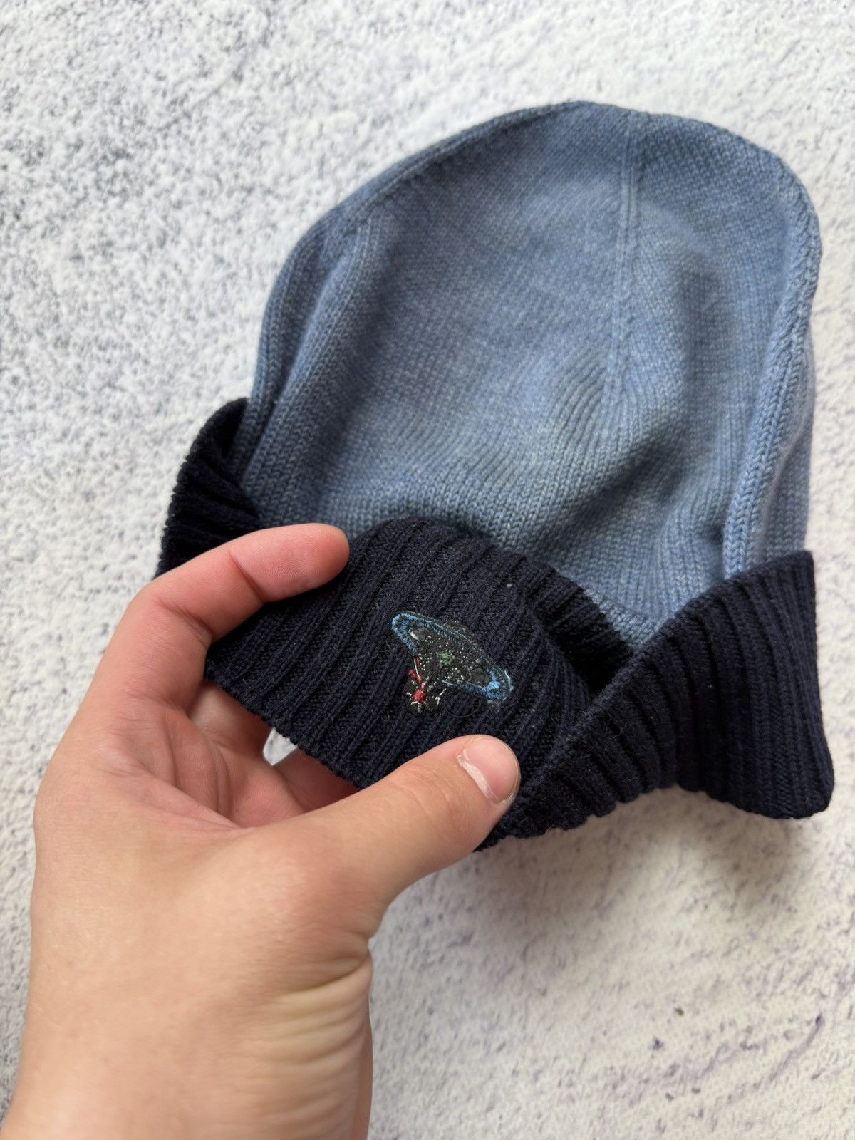 Vivienne Westwood Vivienne Westwood Beanie Hat Small Logo Embroidery Size ONE SIZE - 7 Thumbnail