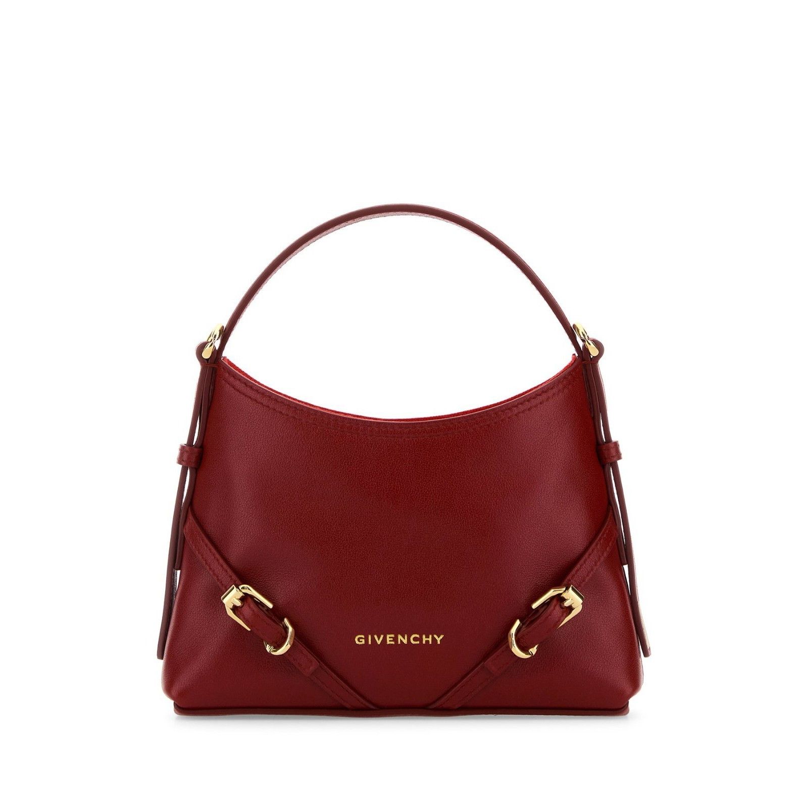 Givenchy GIVENCHY Voyou Nano Red Leather Shoulder Bag New And Authent Size ONE SIZE - 1 Thumbnail