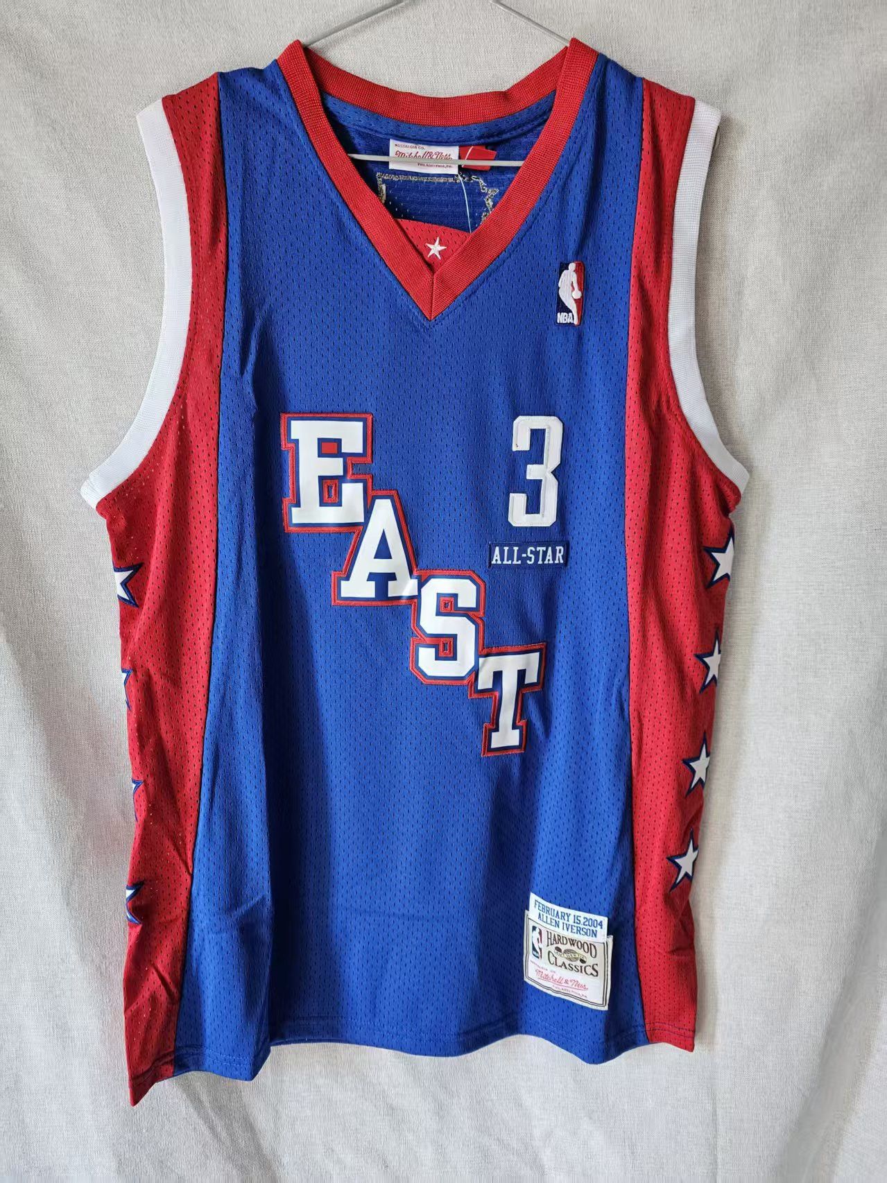 NBA 2003 NBA All Star 3 Allen Iverson Jersey Size US XL / EU 56 / 4 - 1 Thumbnail