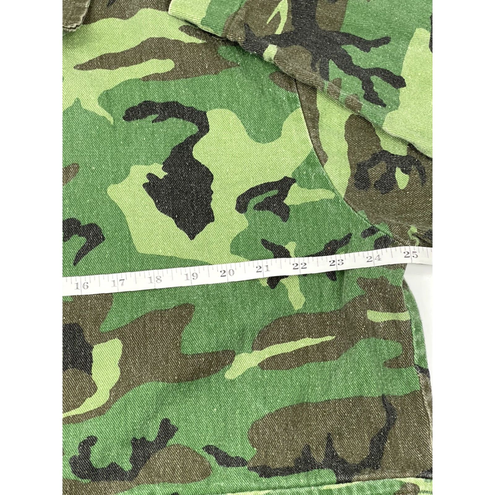 Vintage VINTAGE USA Canvas Camo Jacket – MT Field XL Men's Coat, Green, Full Zip, Multi-Pocket, 70s 80s, Workwear, Fall Winter Spring, Men's Size US XL / EU 56 / 4 - 5 Thumbnail