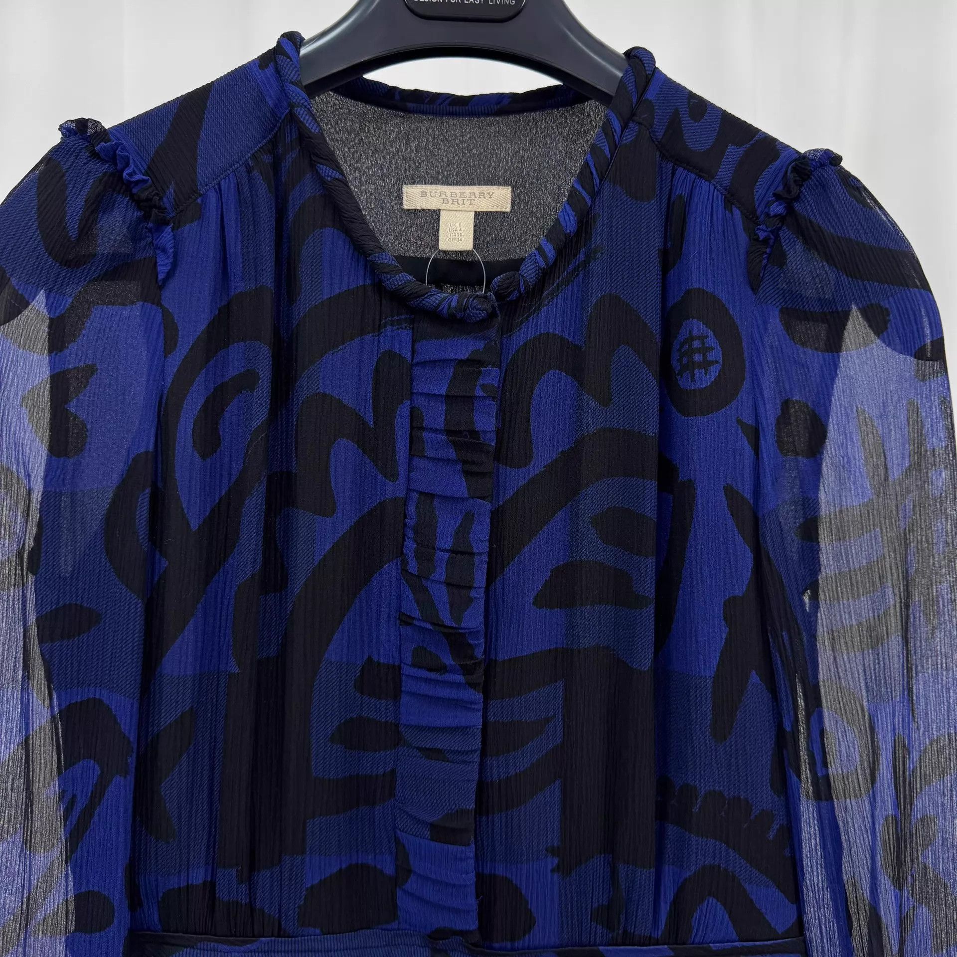 Burberry Burberry Women's Silk Dress UK6 New Size XS / US 0-2 / IT 36-38 - 3 Thumbnail