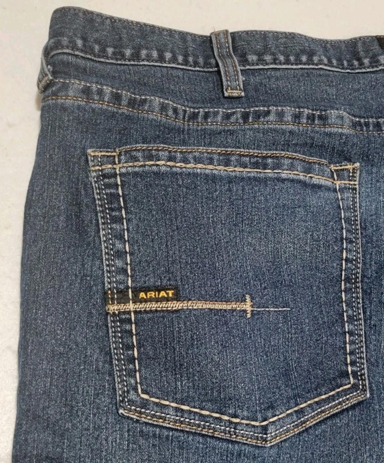 Ariat Ariat Rebar M4 Durastretch Edge Jeans 50x30 Bodie 10016220 Size US 44 / EU 60 - 6 Thumbnail