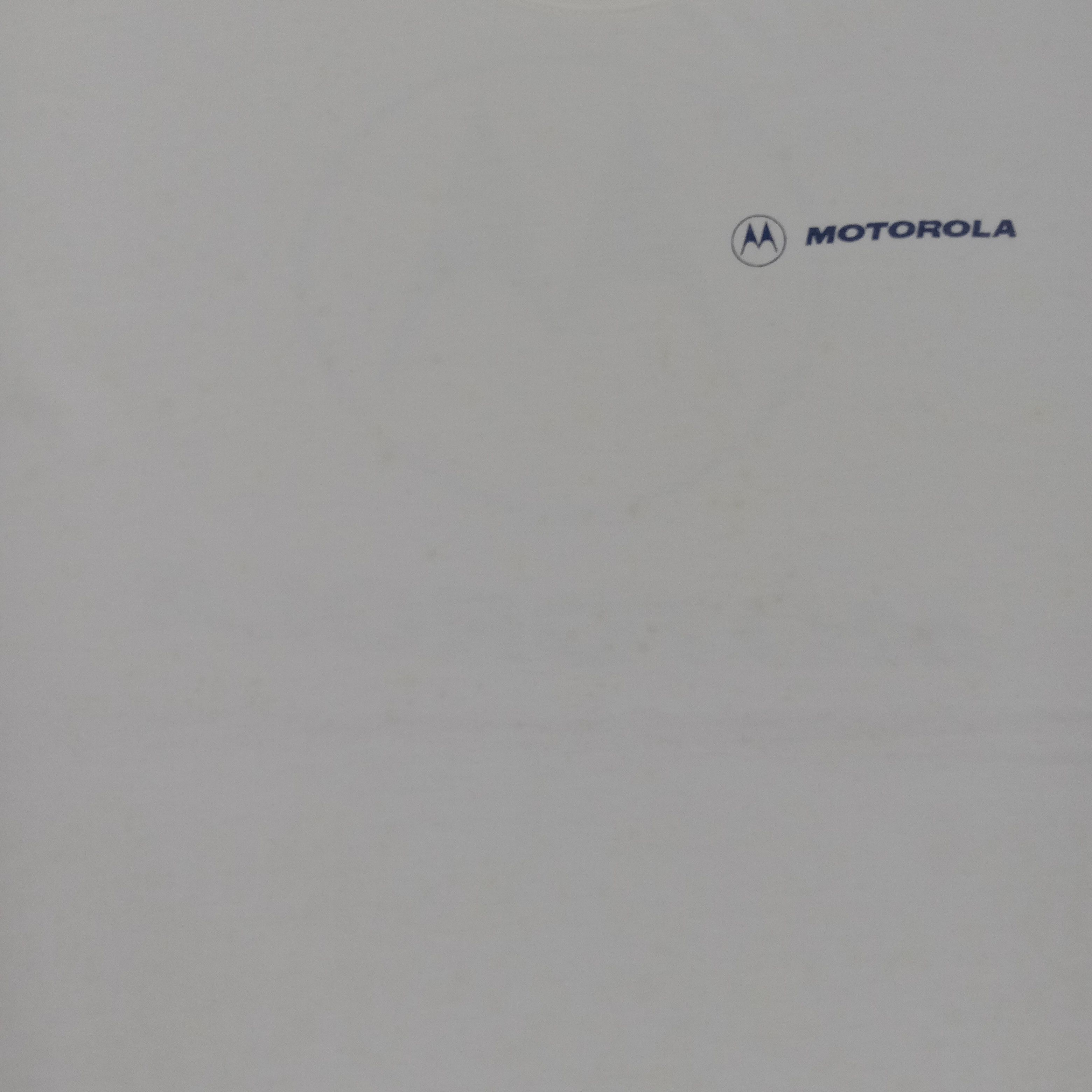 Motorola × Vintage Motorola Backprint Big Logo Design Vintage Tshirt Size US L / EU 52-54 / 3 - 5 Thumbnail