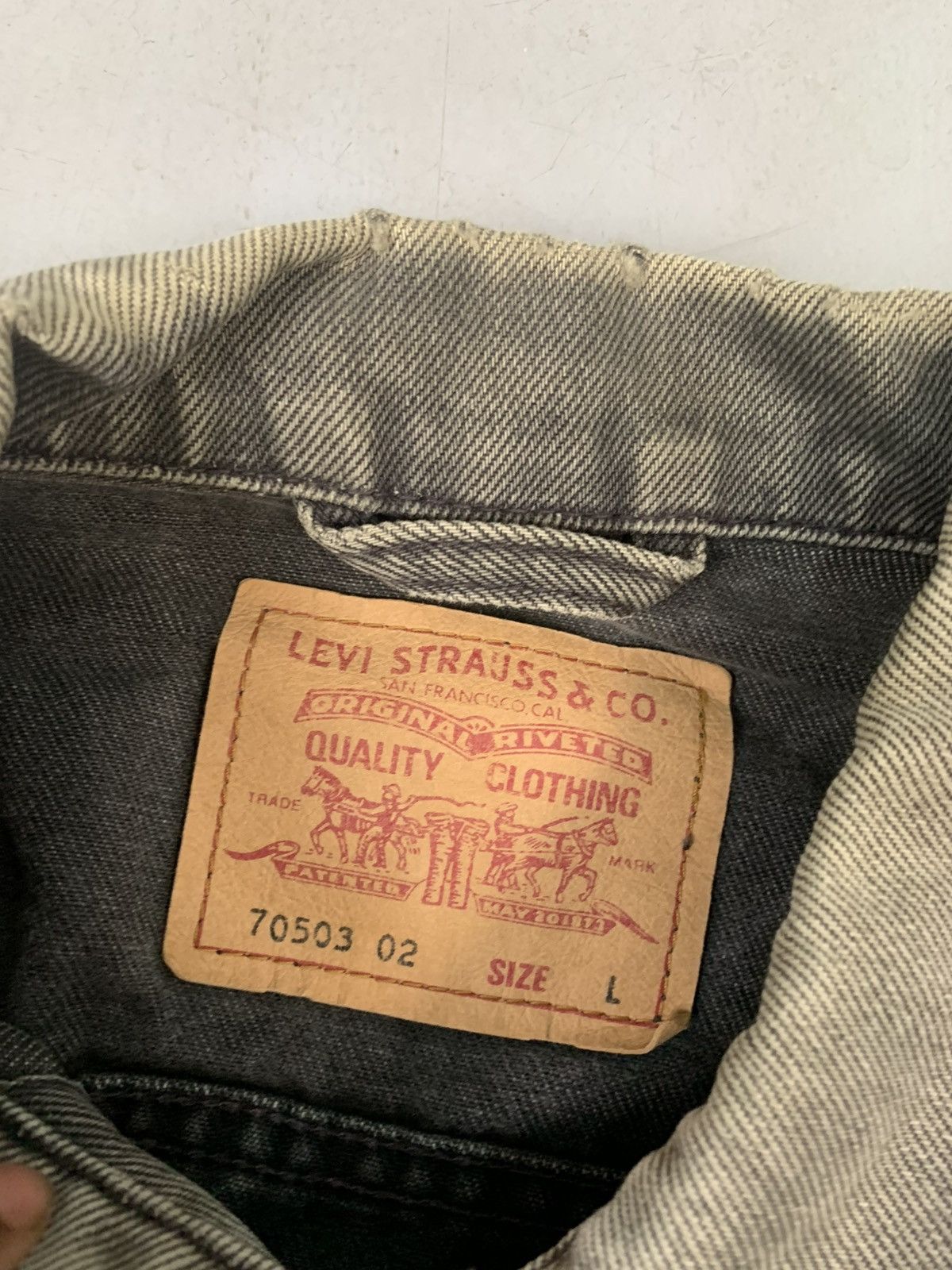 Levi's Vintage sunfade levis pt trucker denim jacket Size US M / EU 48-50 / 2 - 7 Thumbnail
