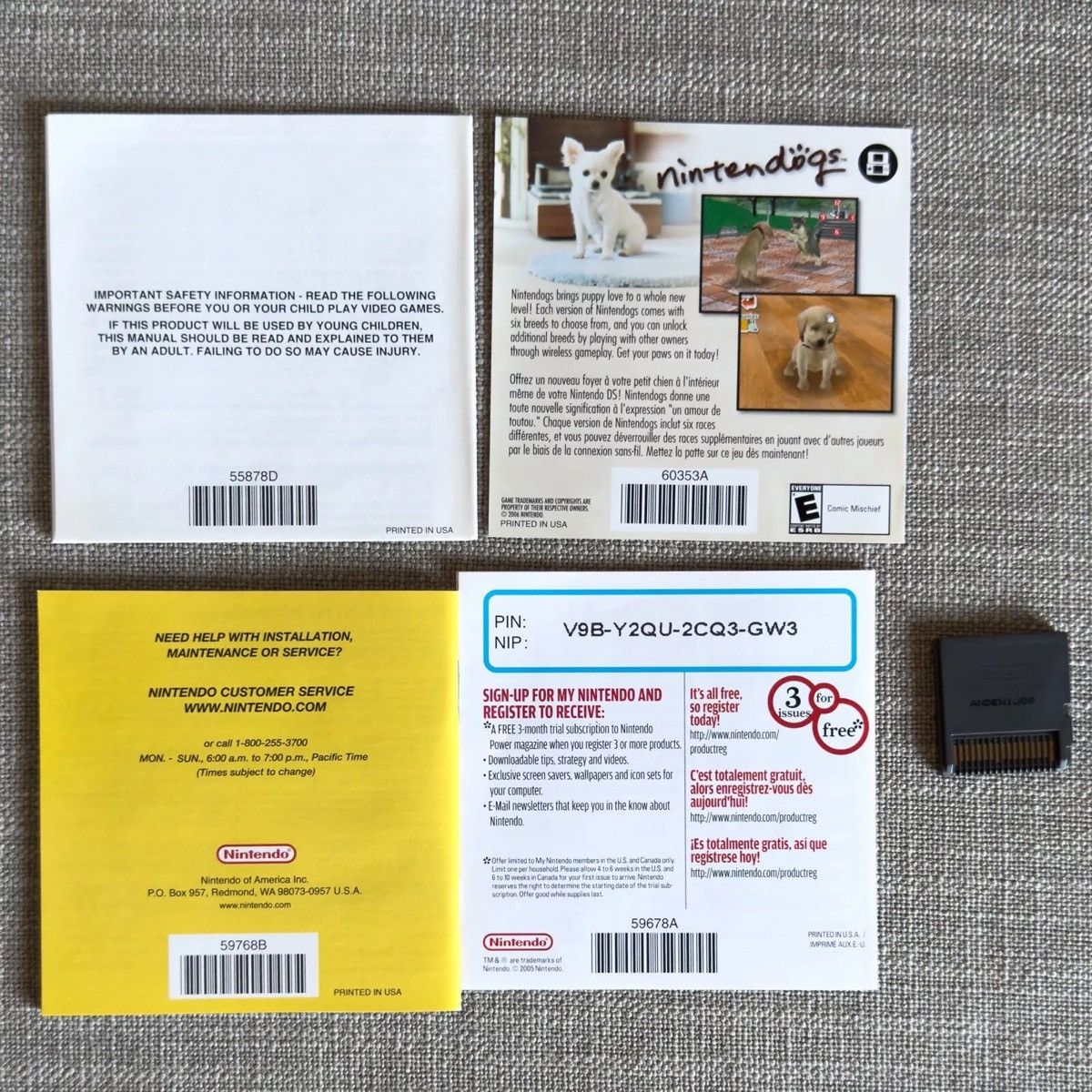 Nintendo Brain Age Nintendo DS Lite 3DS CIB Size ONE SIZE - 2 Thumbnail
