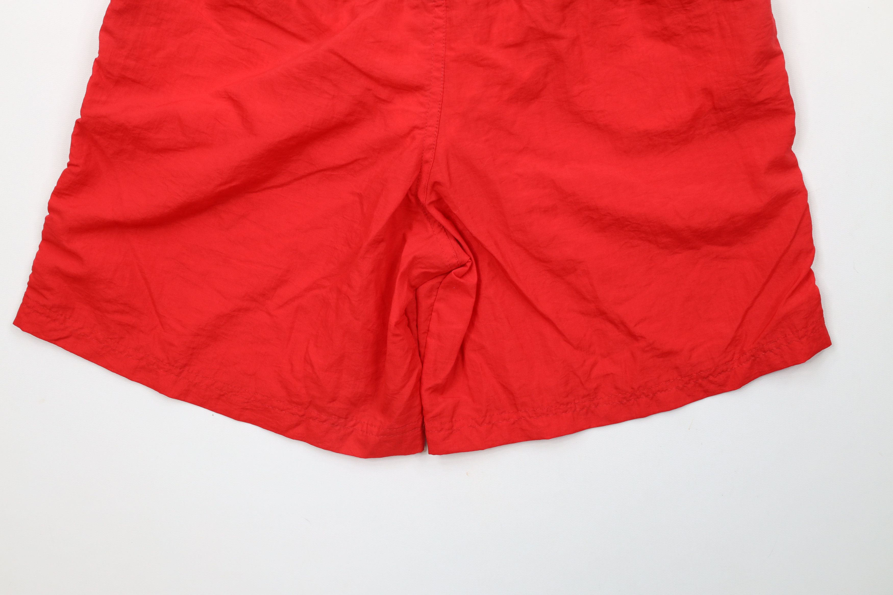 Vintage Vintage 90s Streetwear Lined Shorts Swim Trunks Red Size US 32 / EU 48 - 11 Thumbnail