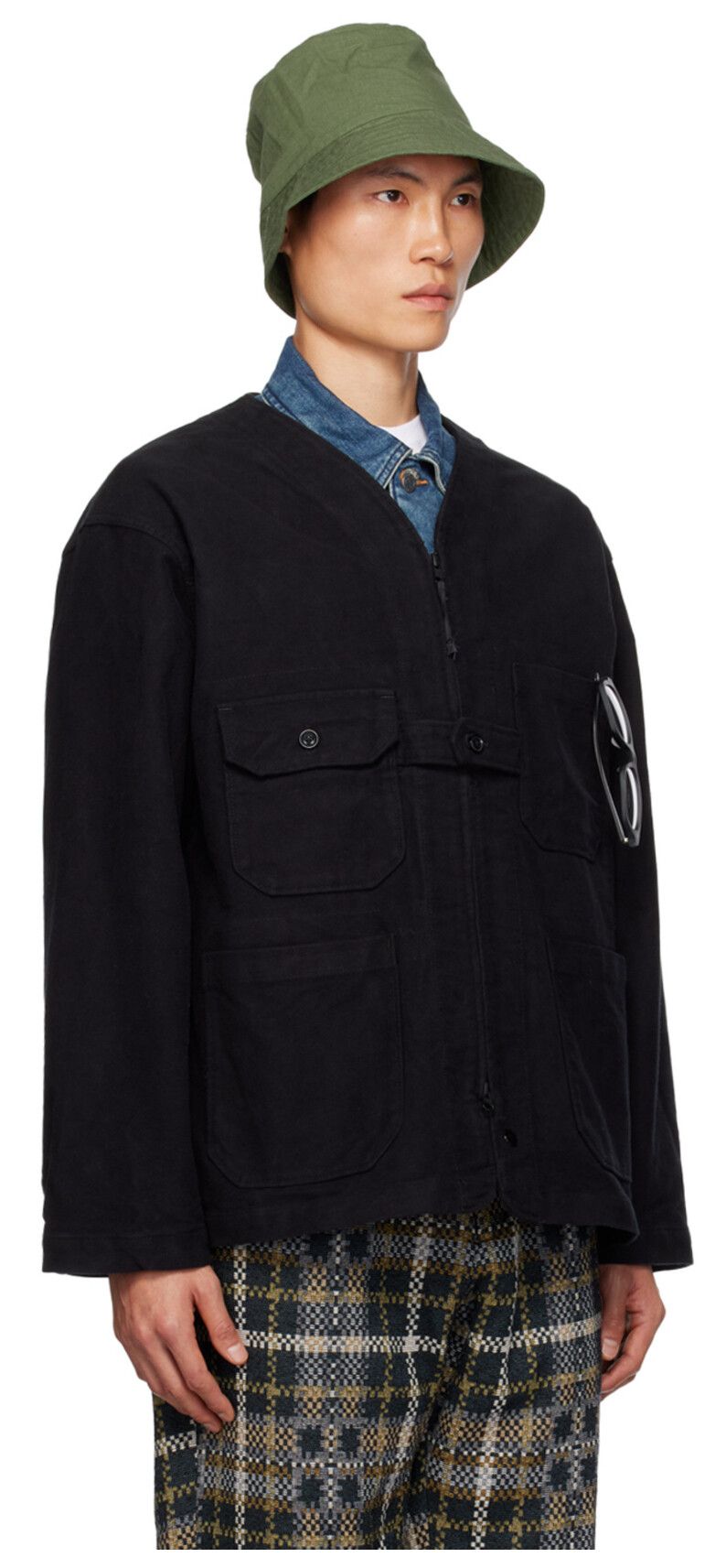 Engineered Garments Black Kangaroo Pocket Shooting Jacket Size US M / EU 48-50 / 2 - 6 Thumbnail