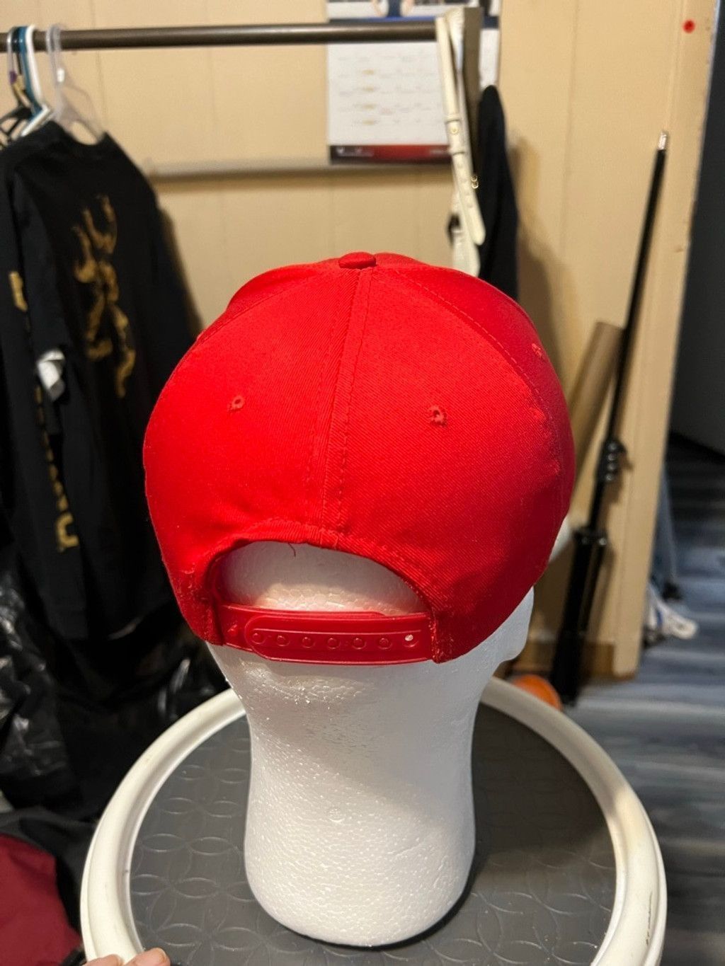 Vintage Men's Athletic Headwear Snap-on Racing Red Hat Size ONE SIZE - 3 Thumbnail