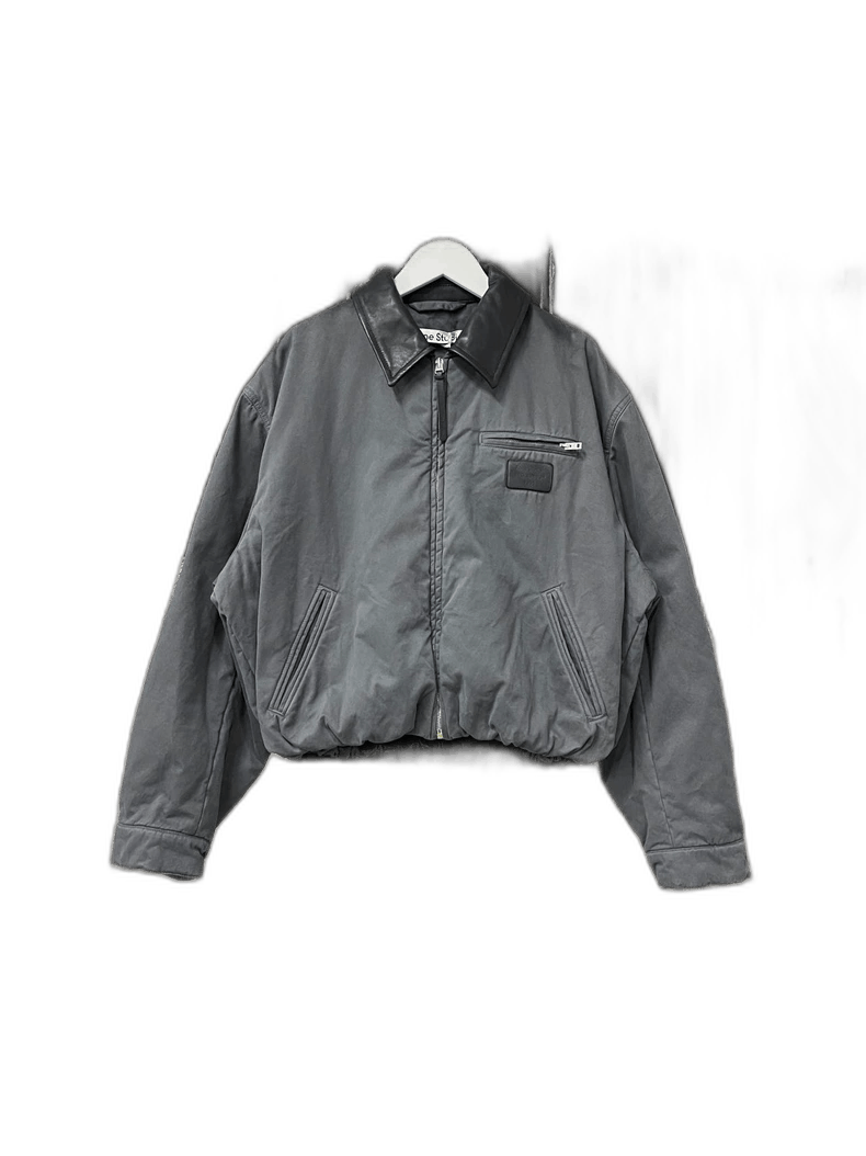 Acne Studios Acne Studios Leather Collar Jacket Size US XS / EU 42 / 0 - 1 Thumbnail