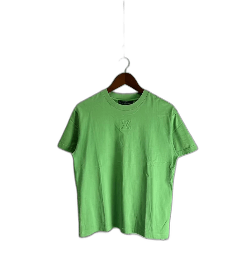 Louis Vuitton Louis Vuitton Green Short Sleeve T-Shirt-yf Size US S / EU 44-46 / 1 - 1 Thumbnail