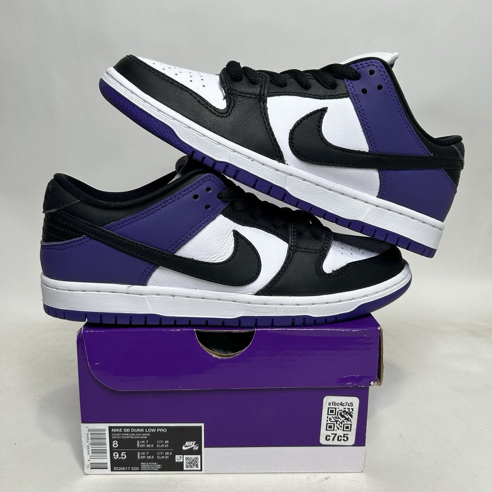 Nike SB Dunk Low Pro “Court Purple” 2024 