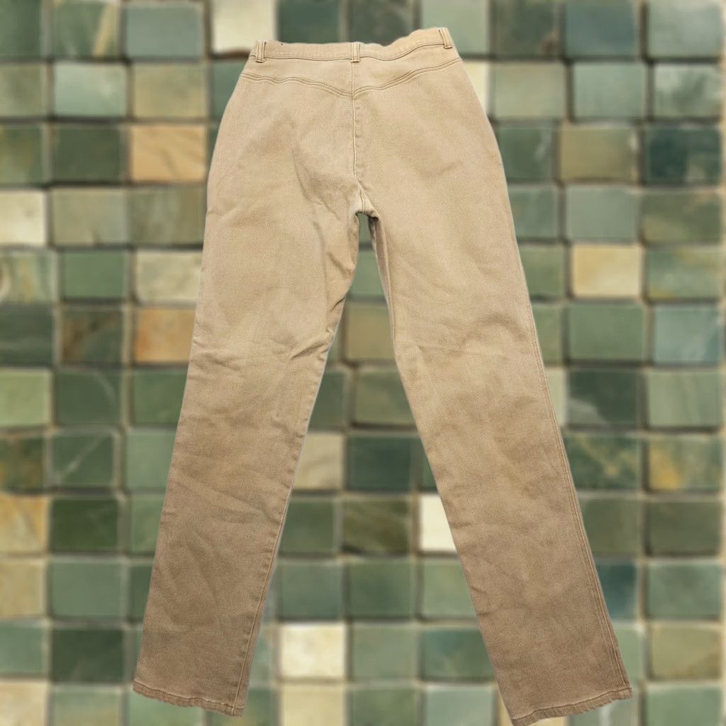 Roper VINTAGE Roper Jeans Womens 15 x 36 High Rise 34 Inseam 100% Cotton Brown Denim Southwestern 90s Western 5-Pocket Style Mom Mens Girls Womens Size 36" / US 14 / IT 50 - 1 Thumbnail