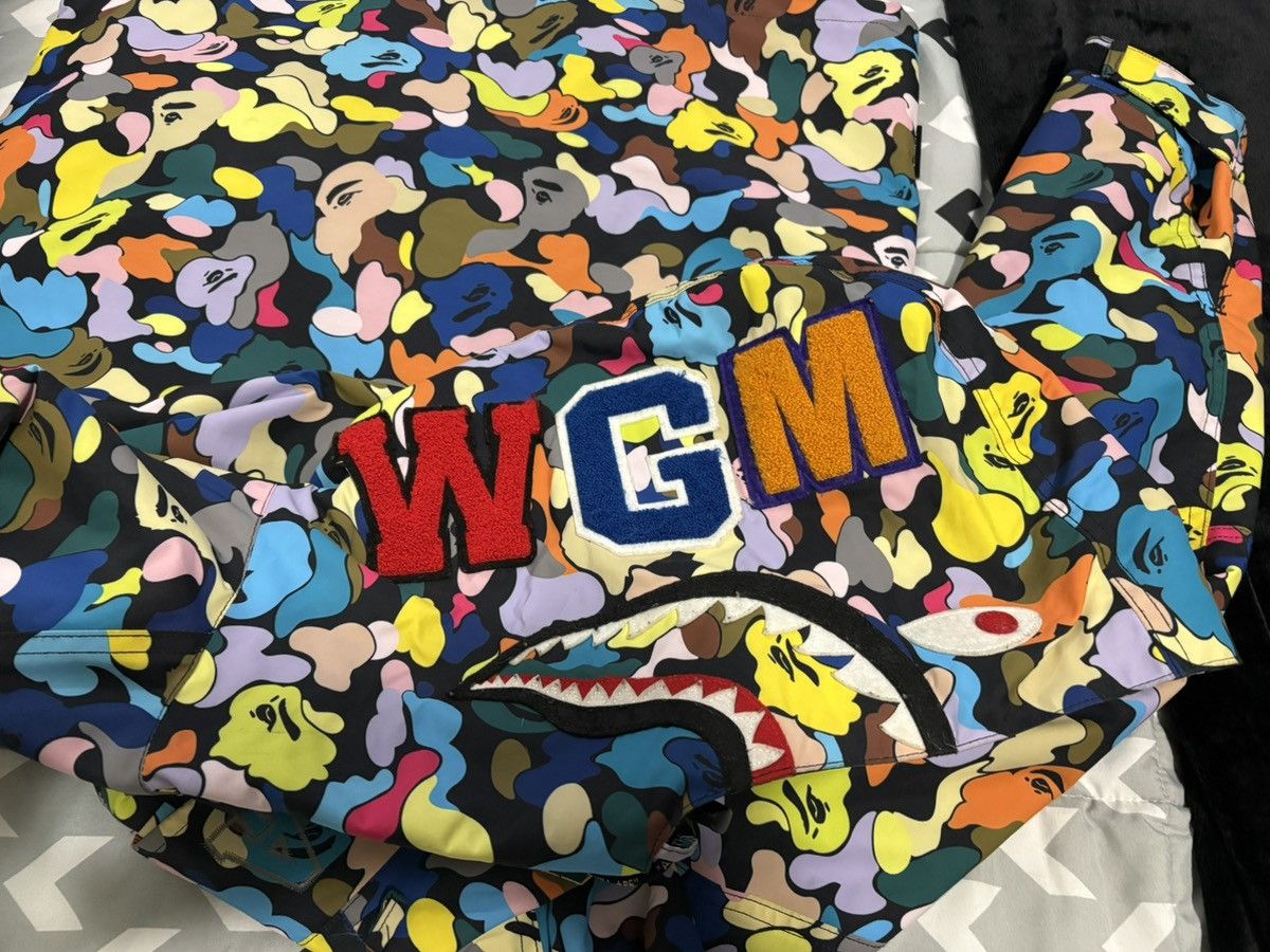 Bape Miami camo bape shark jacket Size US M / EU 48-50 / 2 - 12 Thumbnail