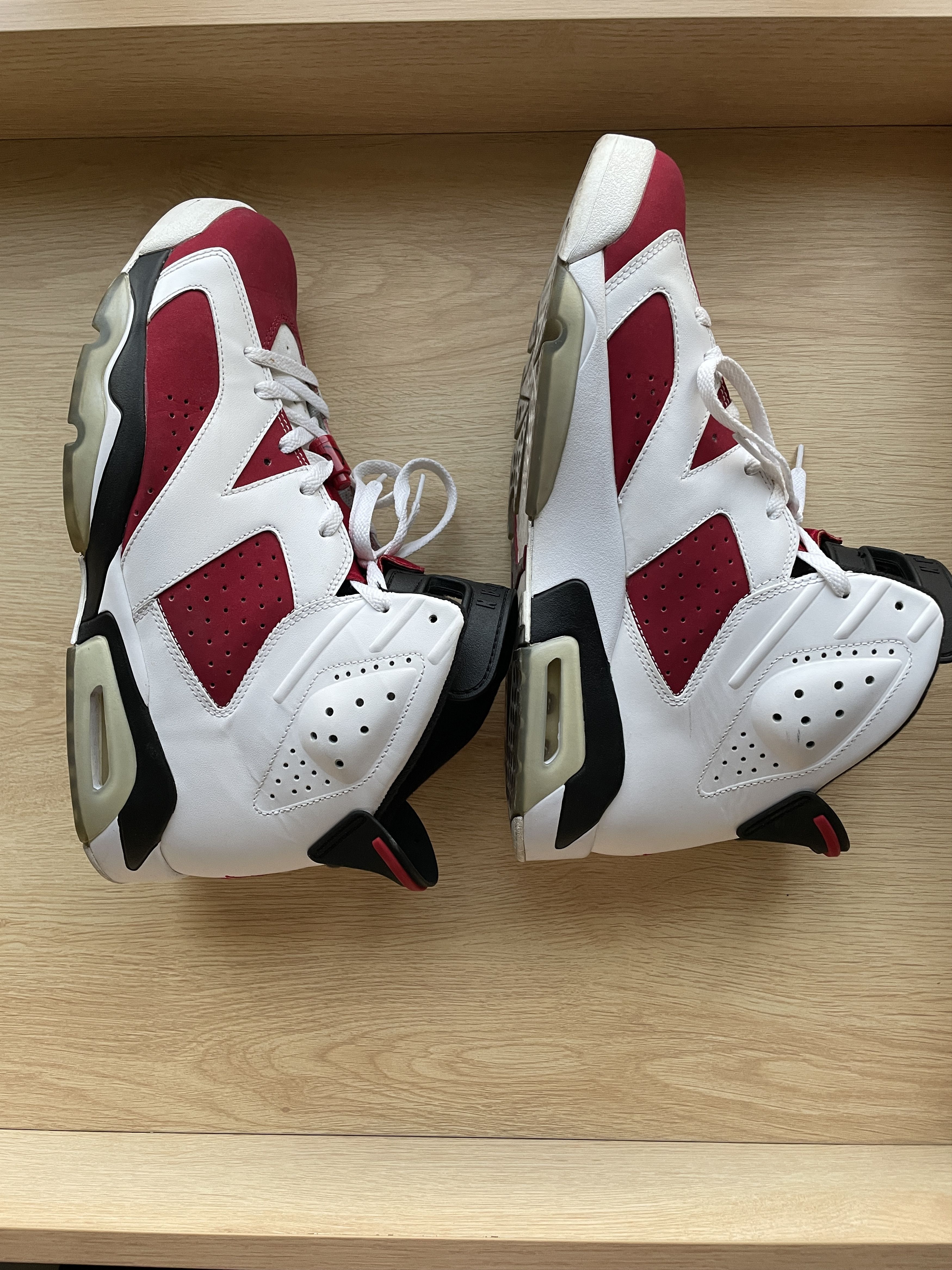 Jordan Brand Air Jordan 6 Retro “Carmine” (2014) Size US 11.5 / EU 44-45 - 3 Thumbnail
