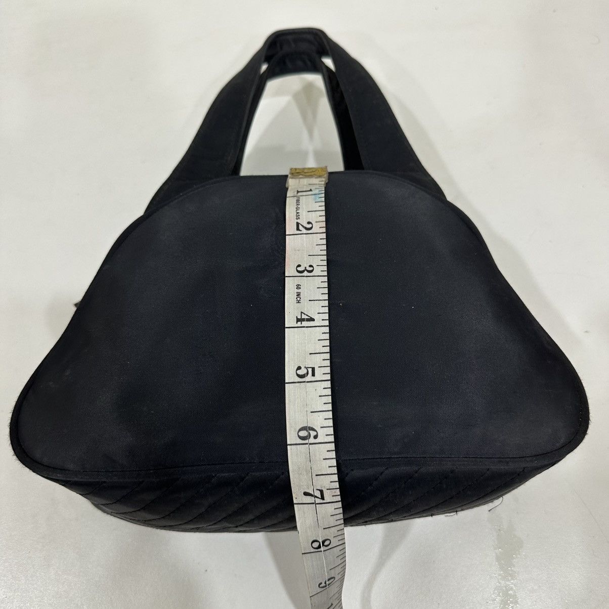Yves Saint Laurent ‼️LASTDROP‼️ YVES SAINT LAURENT NAVY NYLON HANDBAG YSL Size ONE SIZE - 7 Thumbnail