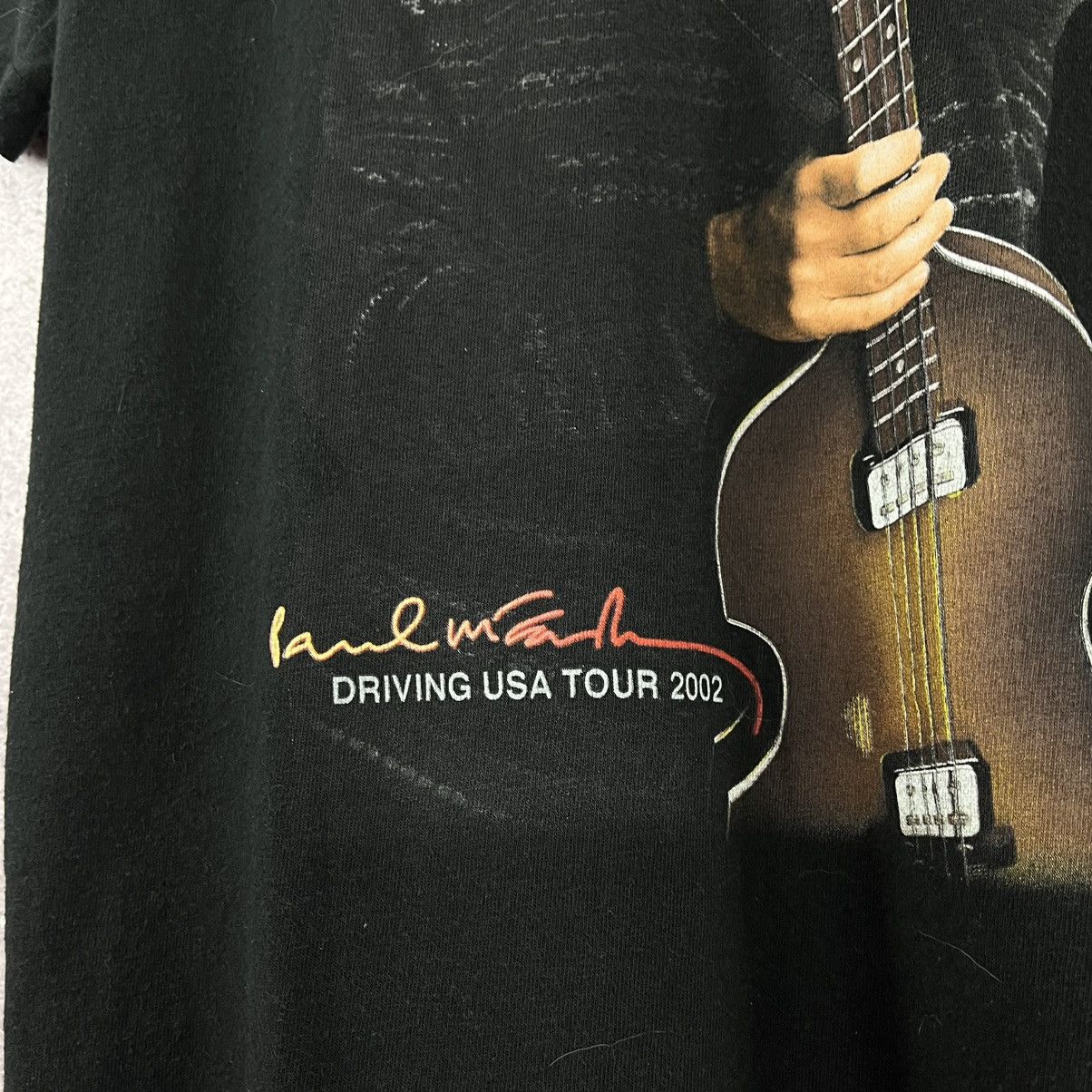 Band Tees × Giant × Vintage Paul McCartney Driving USA Tour 2002 T-Shirt Vintage Size M Size US M / EU 48-50 / 2 - 7 Thumbnail