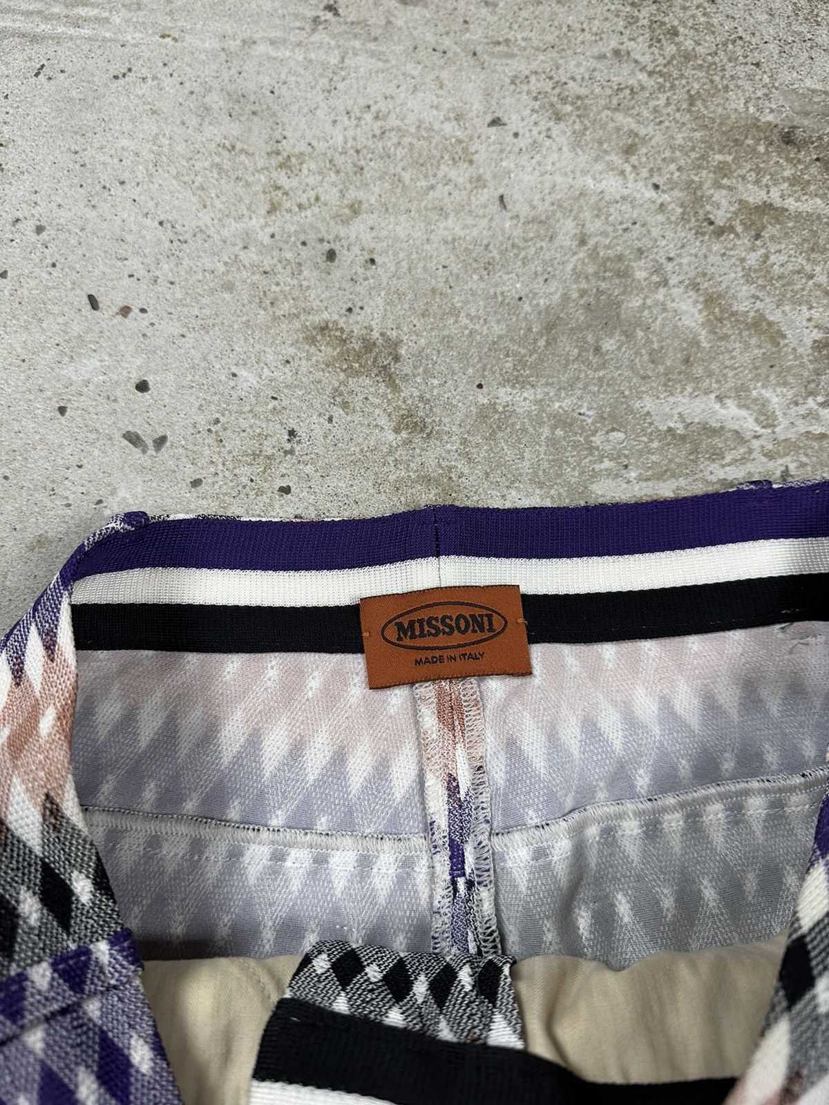 Missoni Missoni Geometric Viscose Shorts Size 27" / US 4 / IT 40 - 5 Thumbnail
